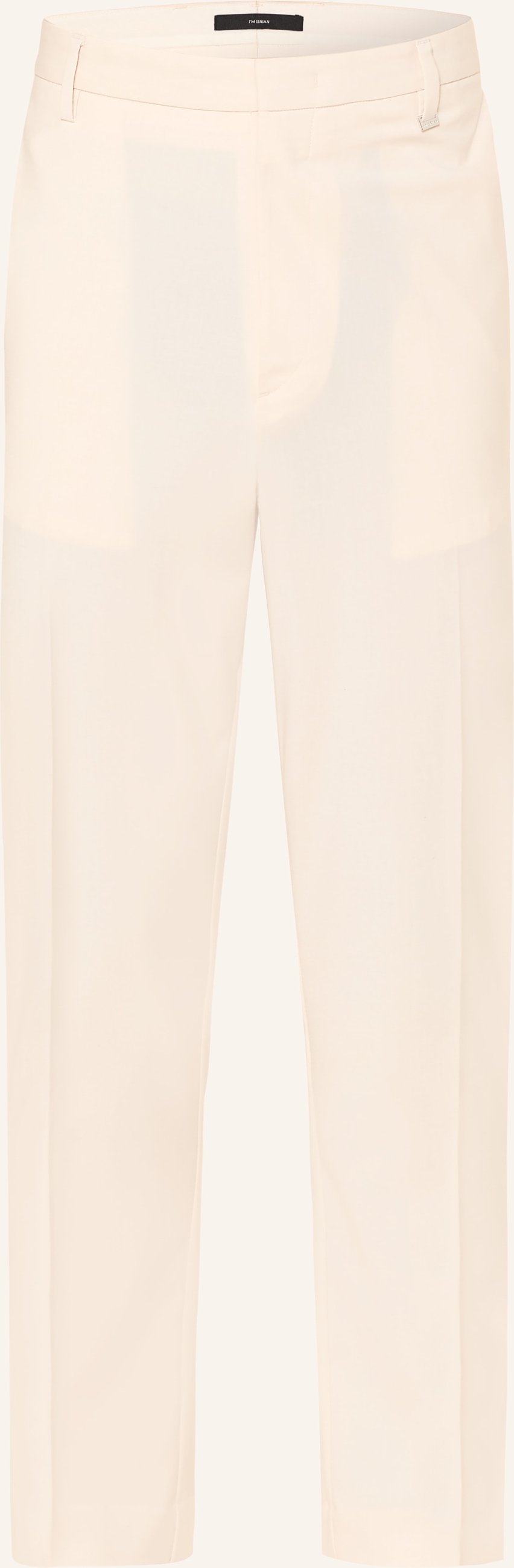 I'm Brian Anzughose Slim Fit weiss