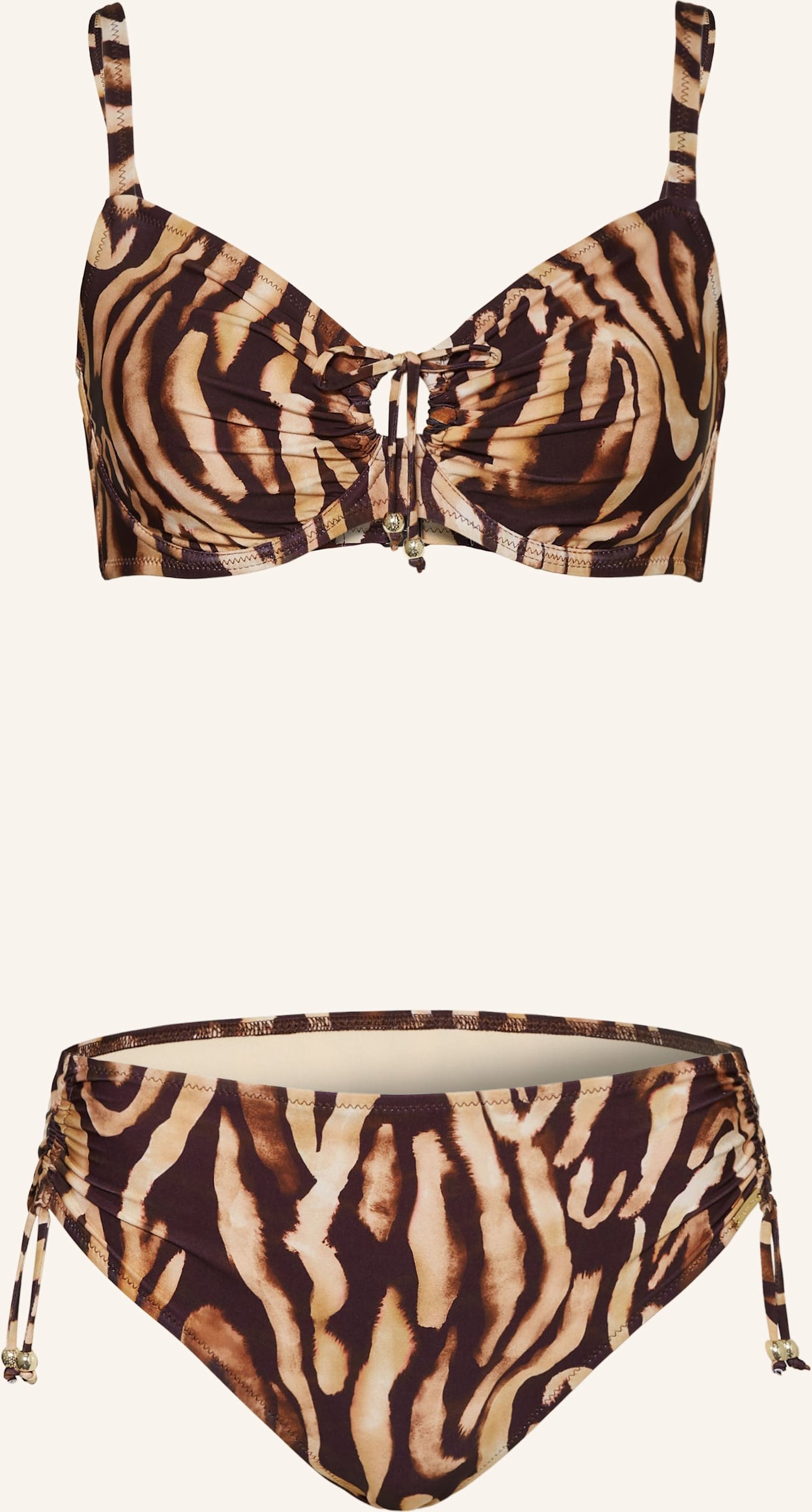 Charmline Bügel-Bikini Wild Noblesse braun