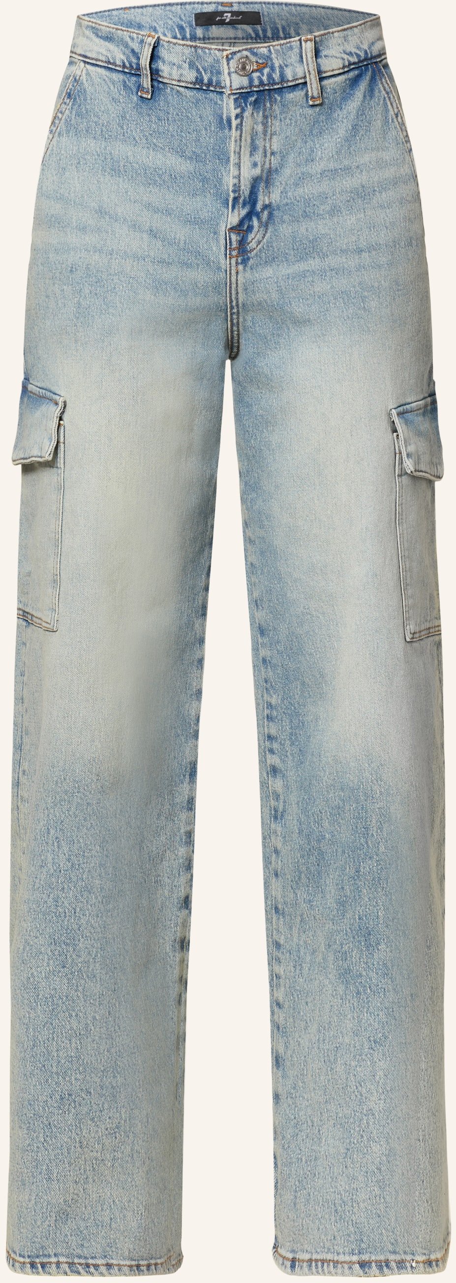 7 For All Mankind Cargojeans Cargo Scout blau