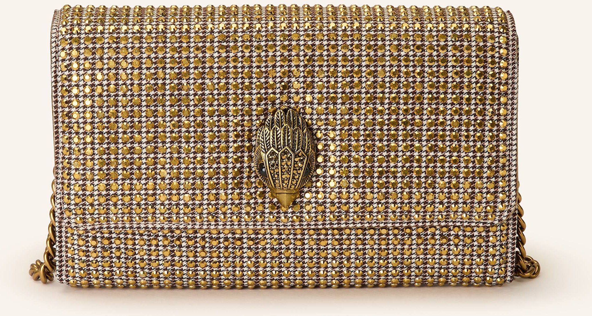 Thumbnail - Kurt Geiger Clutch Kensington Mit Schmucksteinen gold