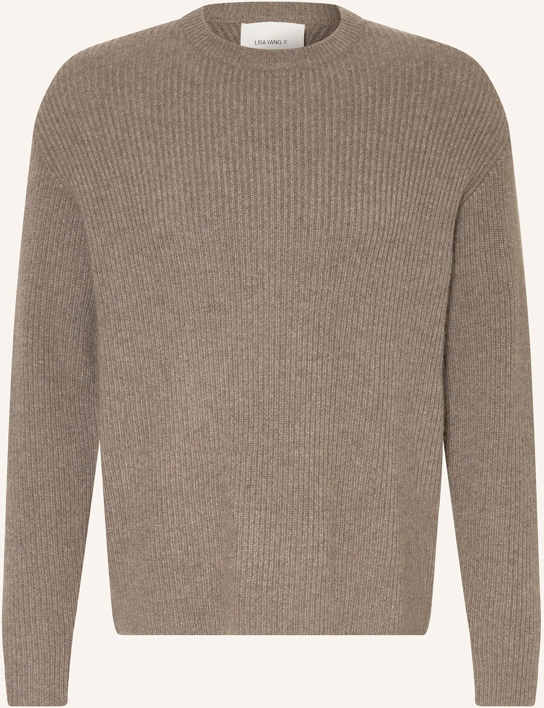 Lisa Yang Cashmere-Pullover William beige