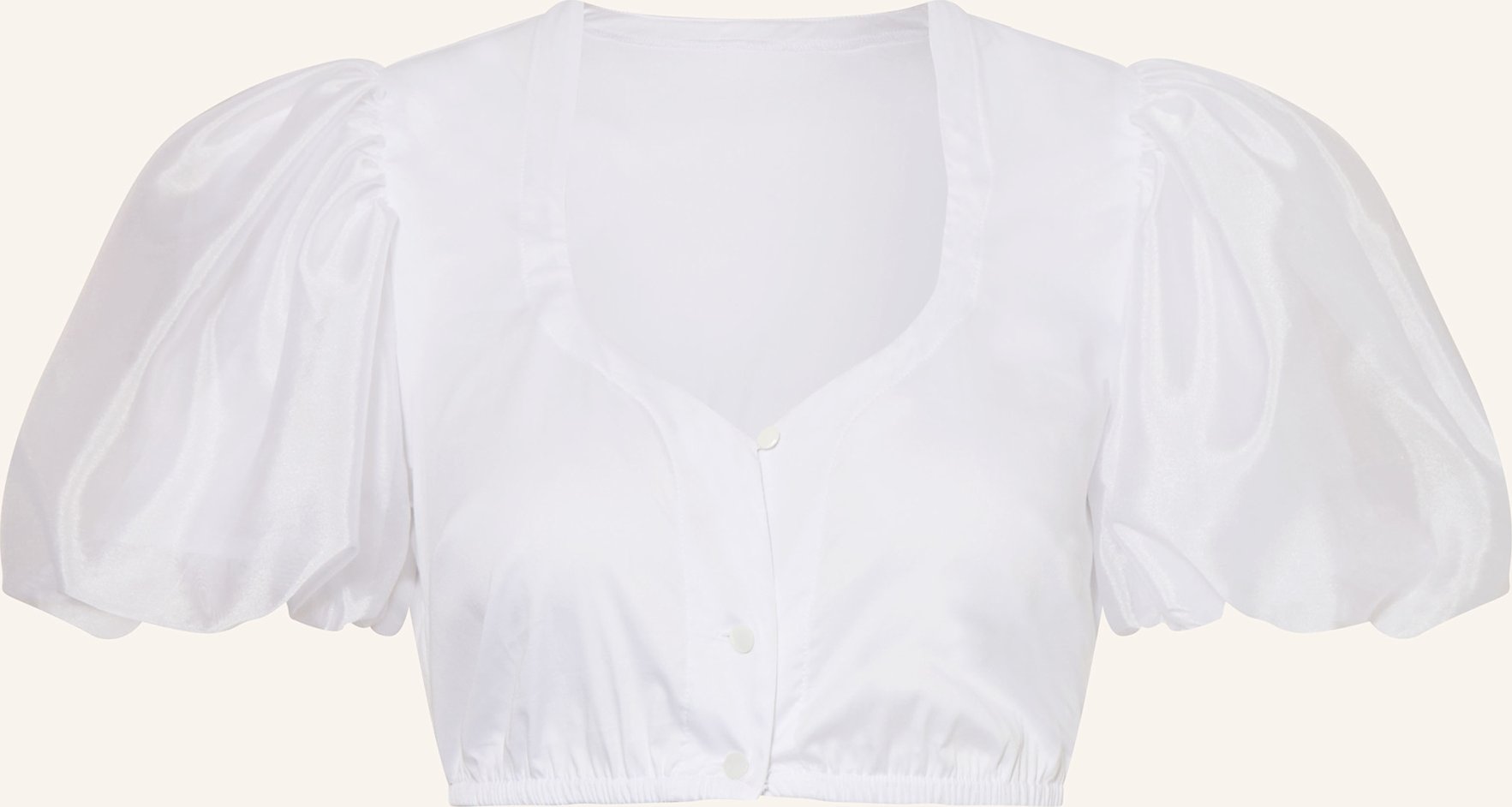 Johann & Johanna Dirndlbluse weiss