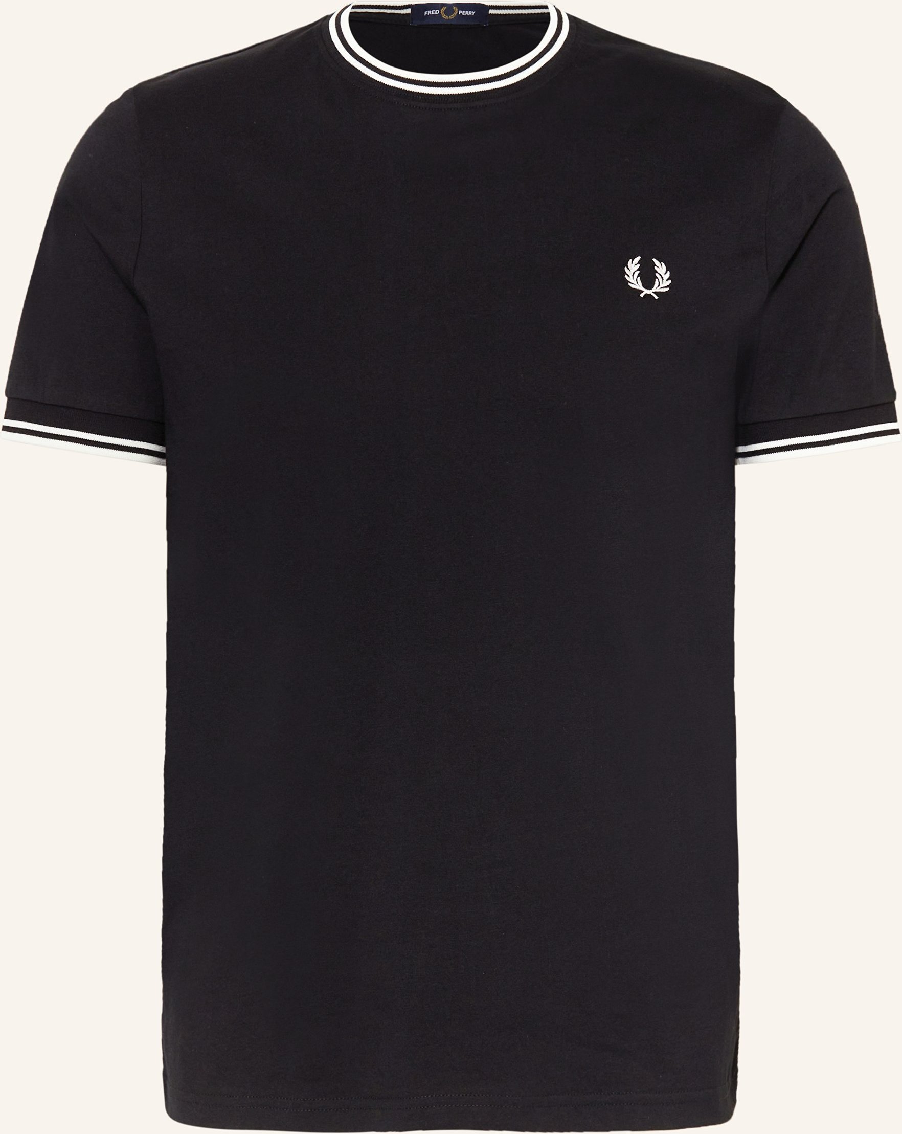 Fred Perry T-Shirt schwarz