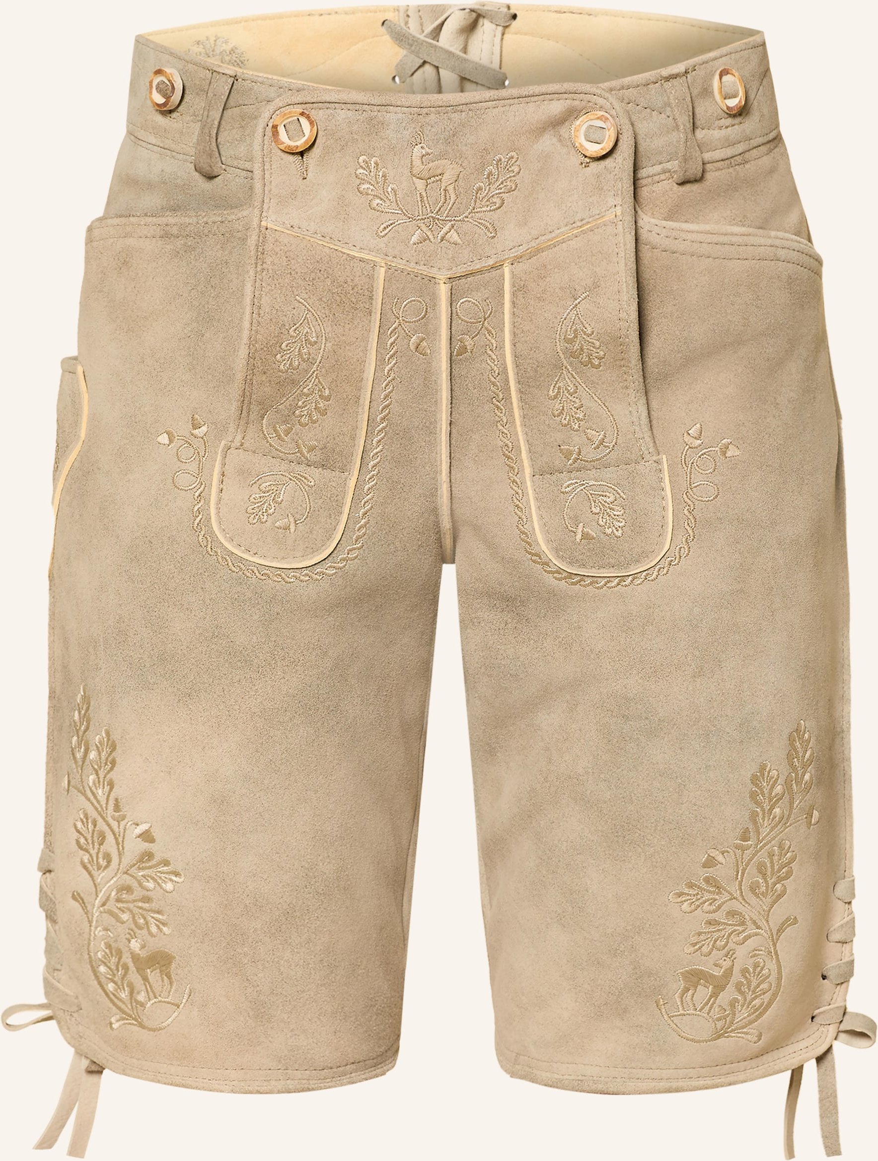 Ostarrichi Trachten-Lederhose Franz beige