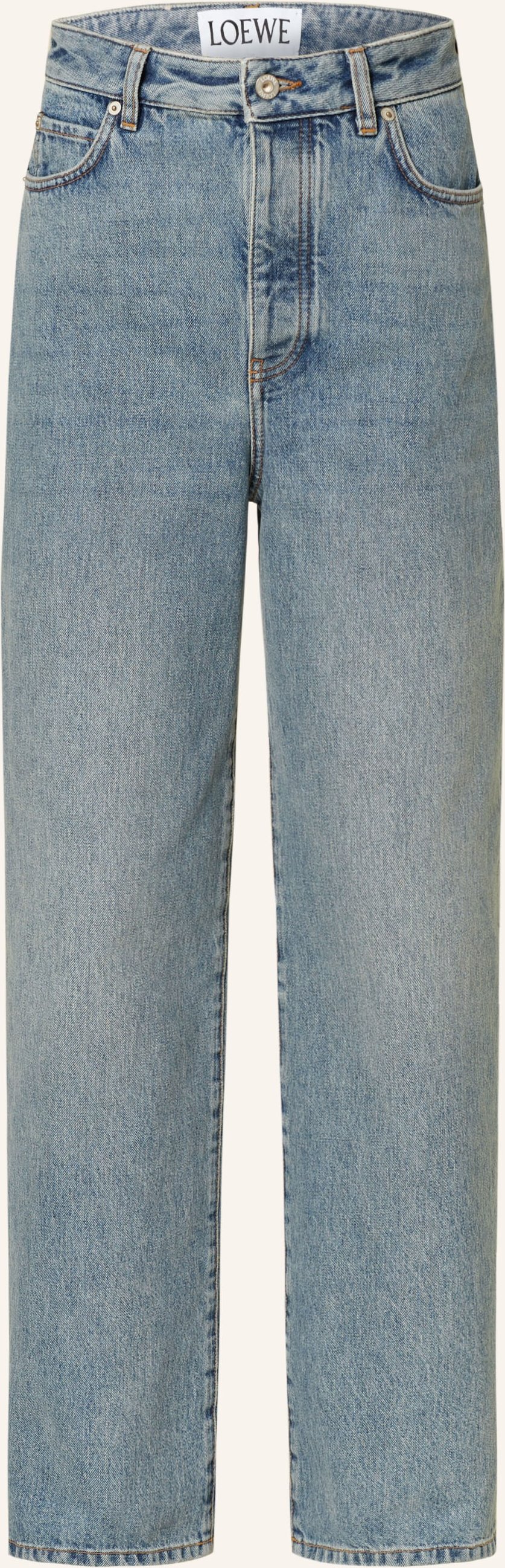Loewe Straight Jeans blau