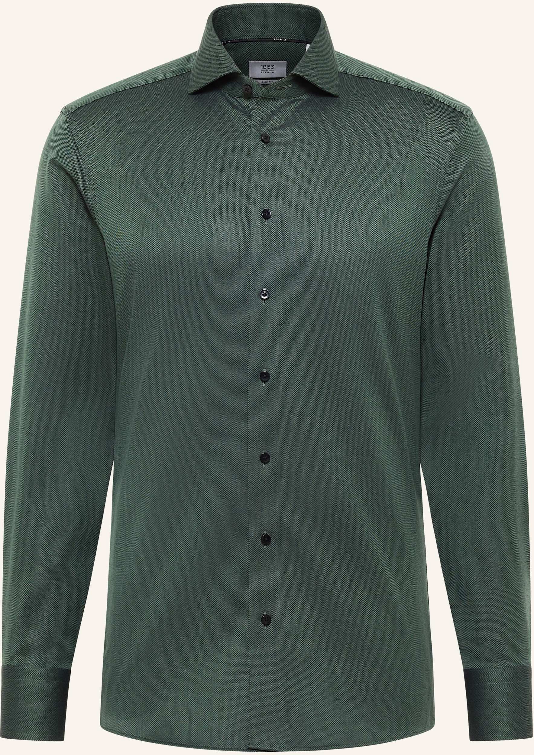 1863 By Eterna Hemd Slim Fit gruen