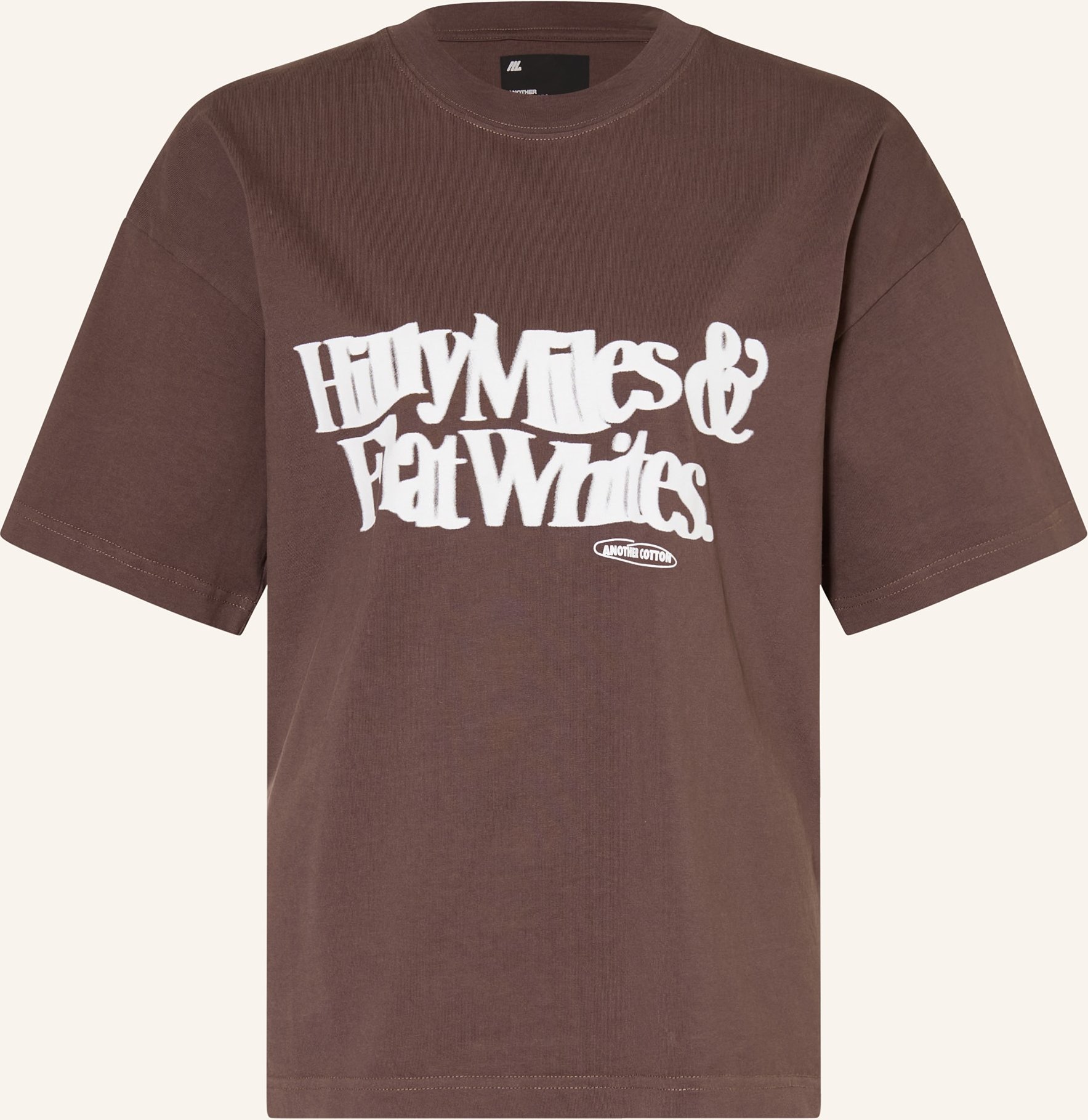 Another Cotton Lab T-Shirt braun