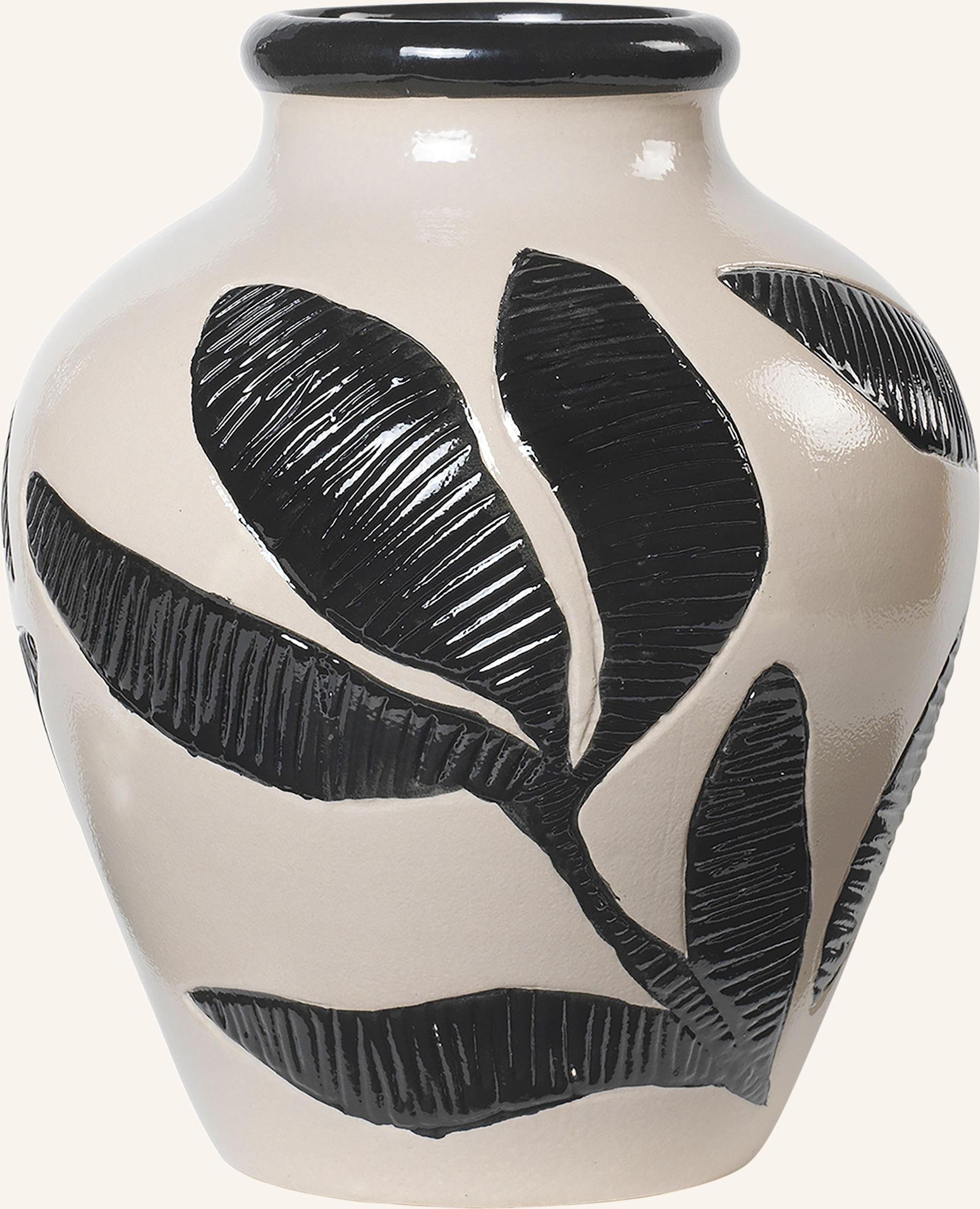 Broste Copenhagen Vase Herbert Small beige