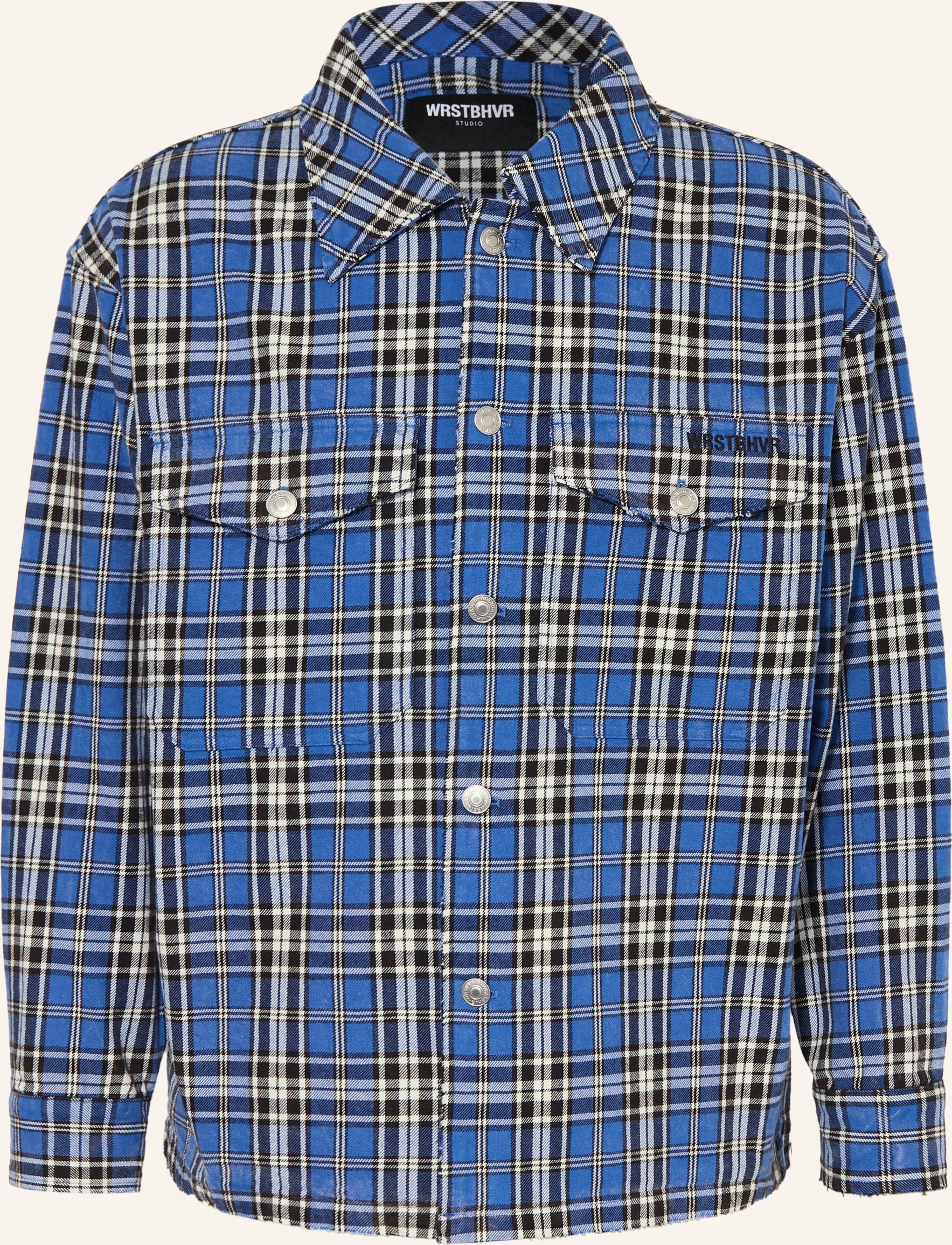 Wrstbhvr Hemd Caius Comfort Fit blau