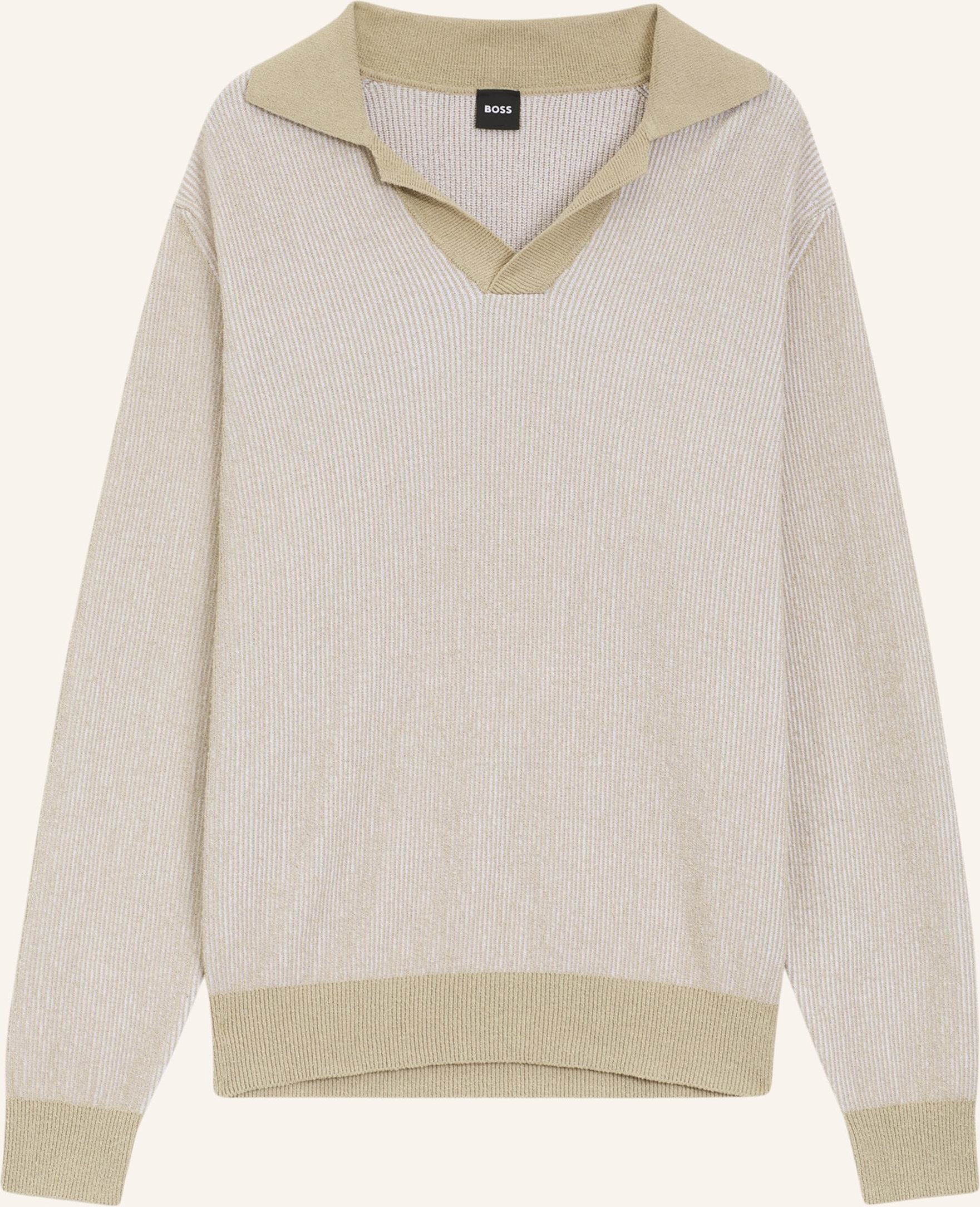 Boss Pullover C-Nasario Relaxed Fit beige