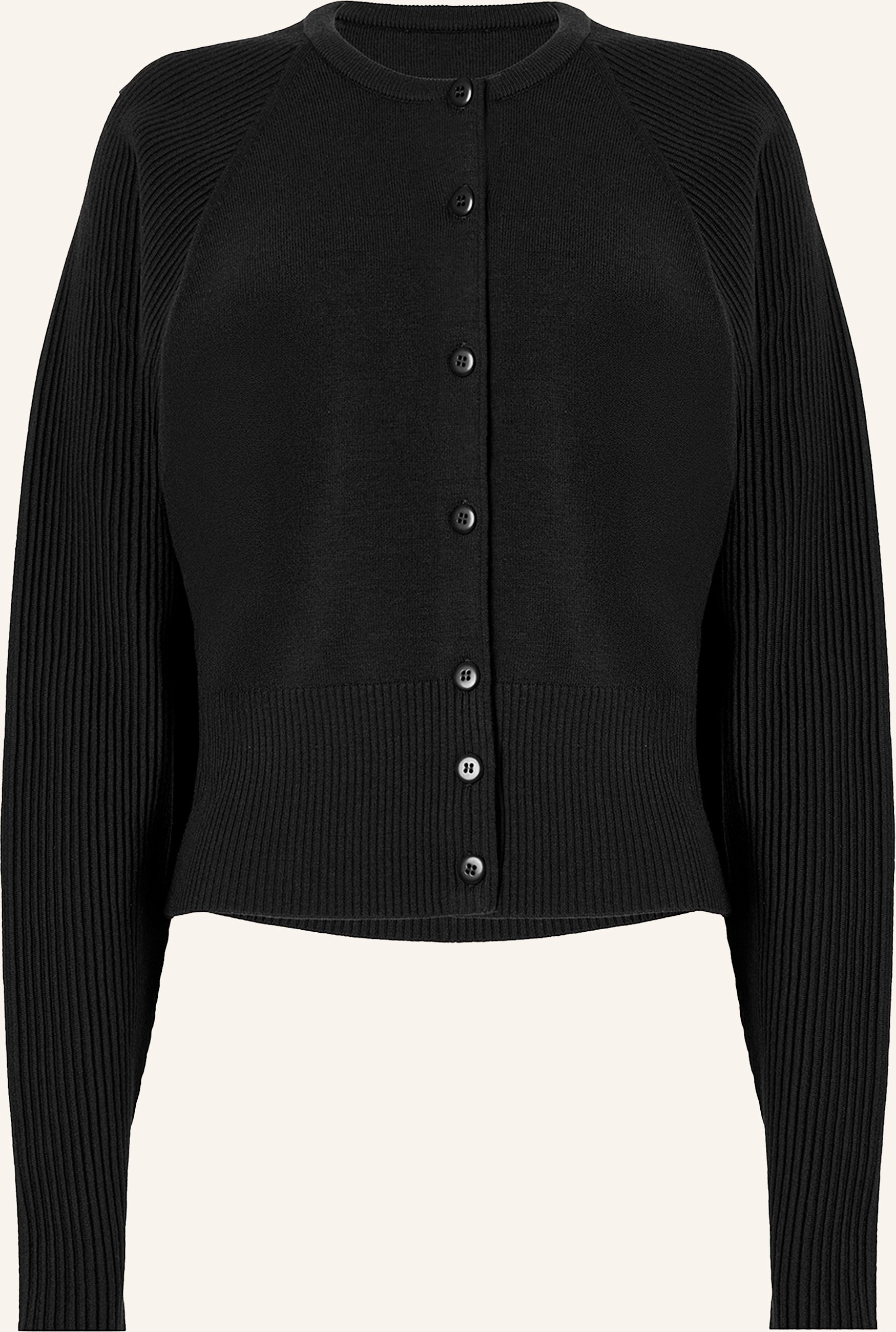Wolford Wolford Cardigan Luxe Merino Cardigan schwarz
