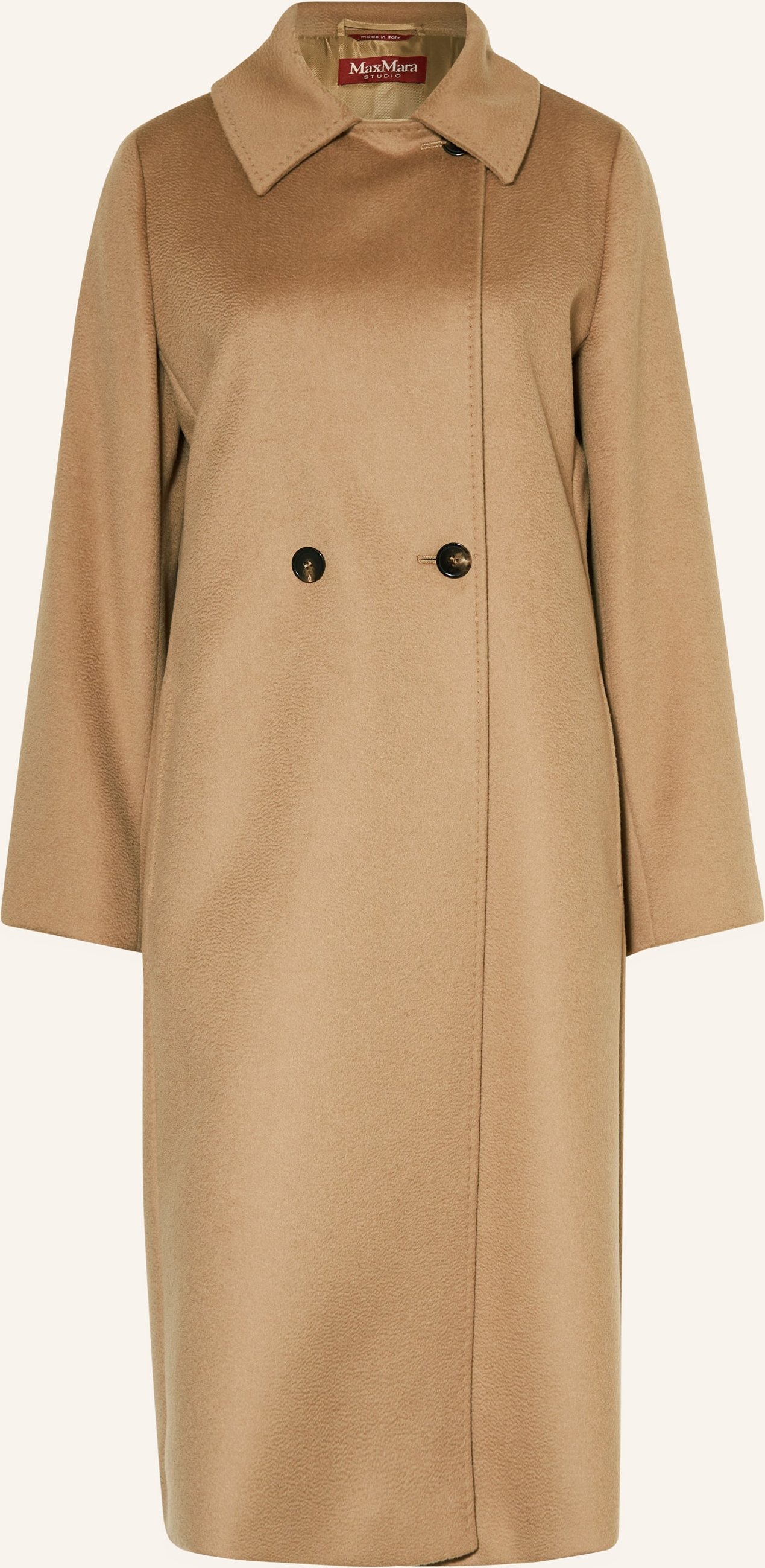 Max Mara Studio Wollmantel Bcollag braun