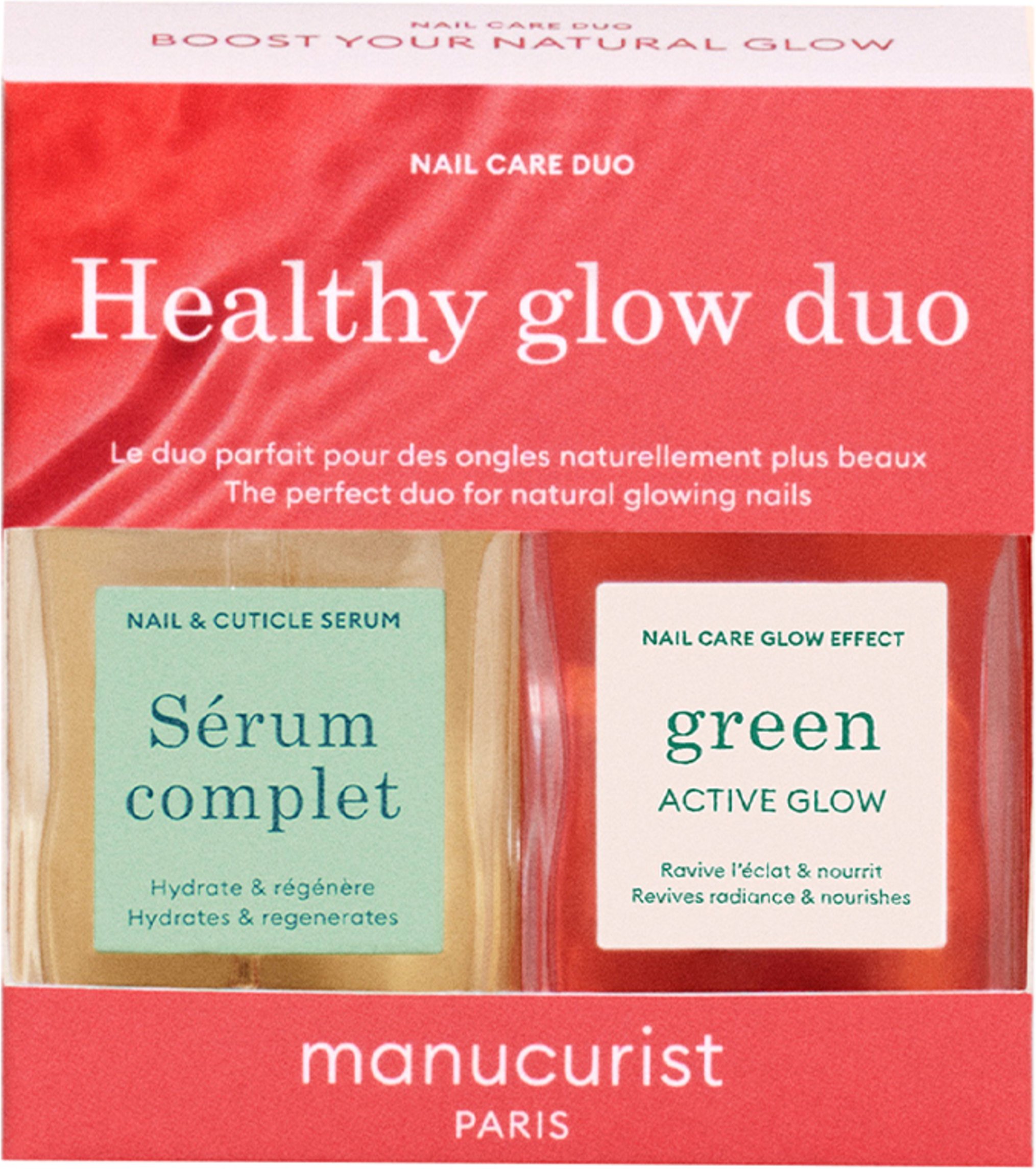 Manucurist Healthy Glow Duo Nagellack-Set 30 ml