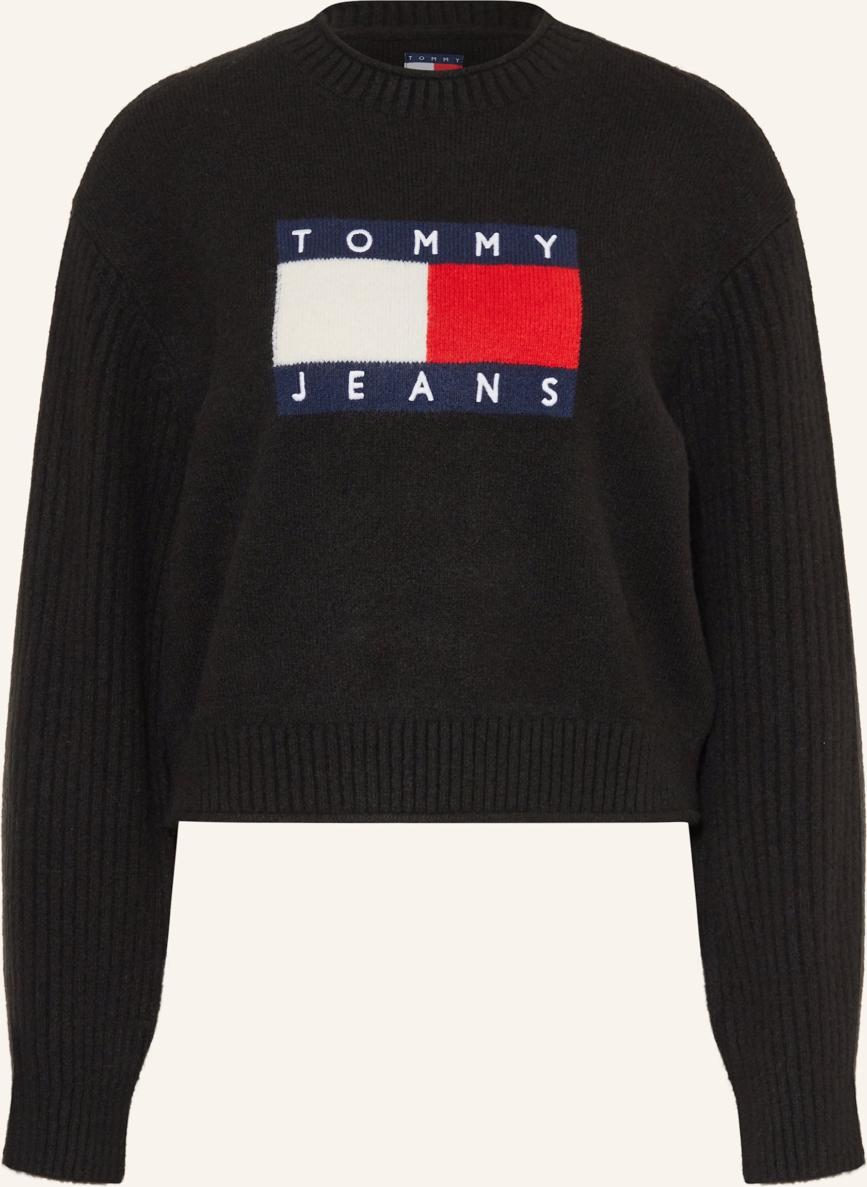 Tommy Jeans Pullover schwarz