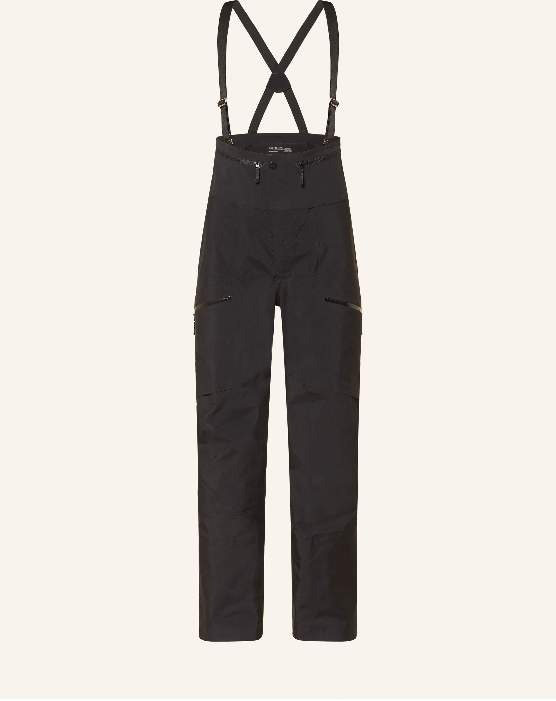 Arc'teryx Hardshell-Skihose Rush Bib schwarz