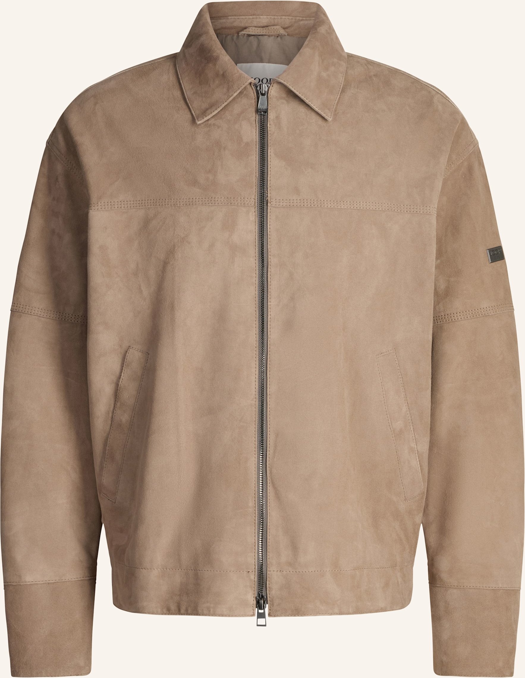 Joop! Jeans Lederjacke braun