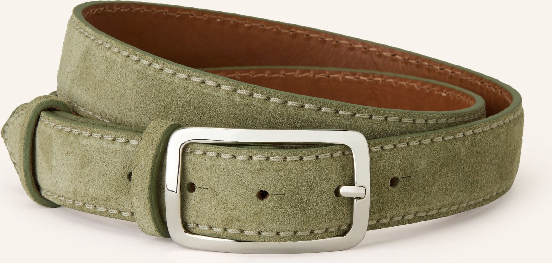 Reptile's House Ledergürtel gruen