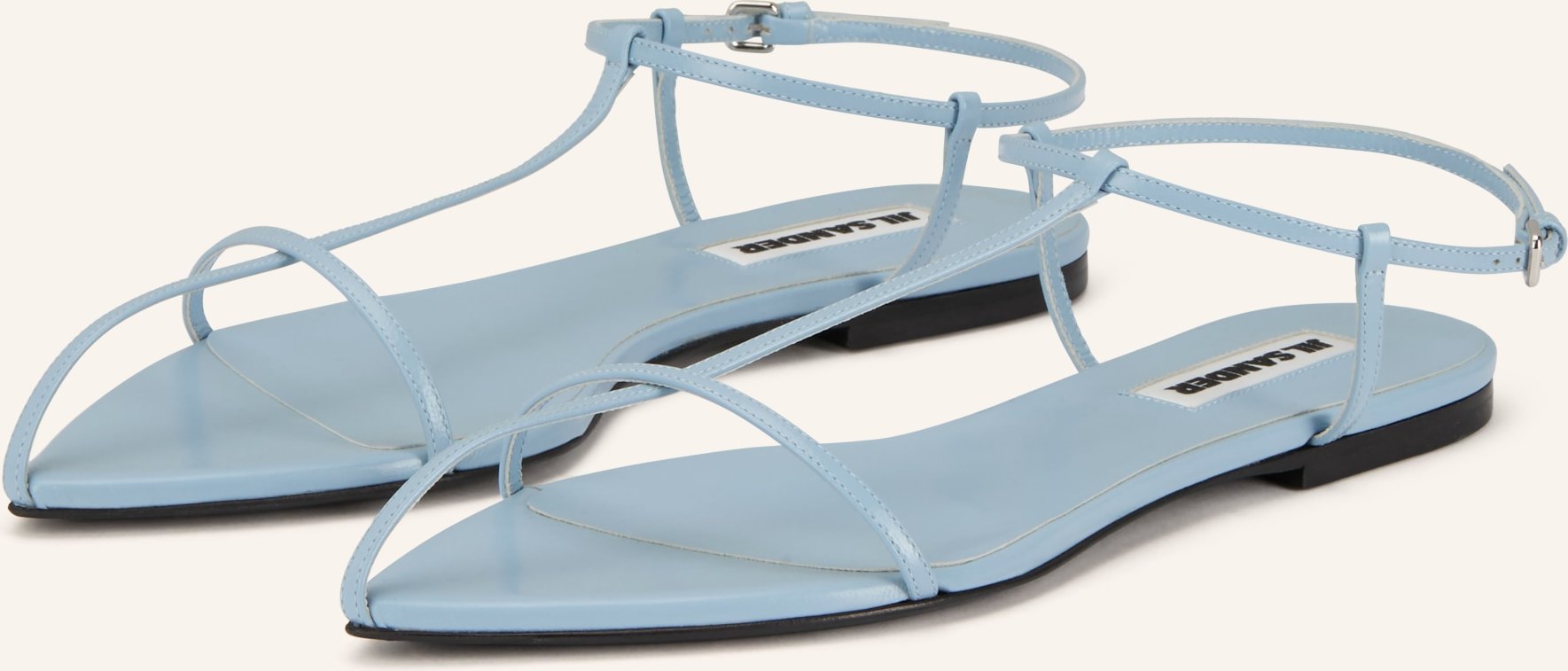 Jil Sander Sandalen blau