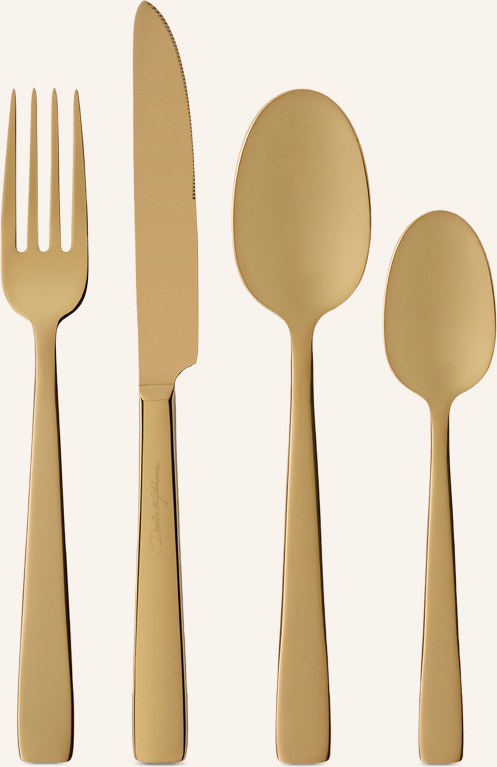 Dolce & Gabbana Casa 4-Tlg. Besteck-Set silber