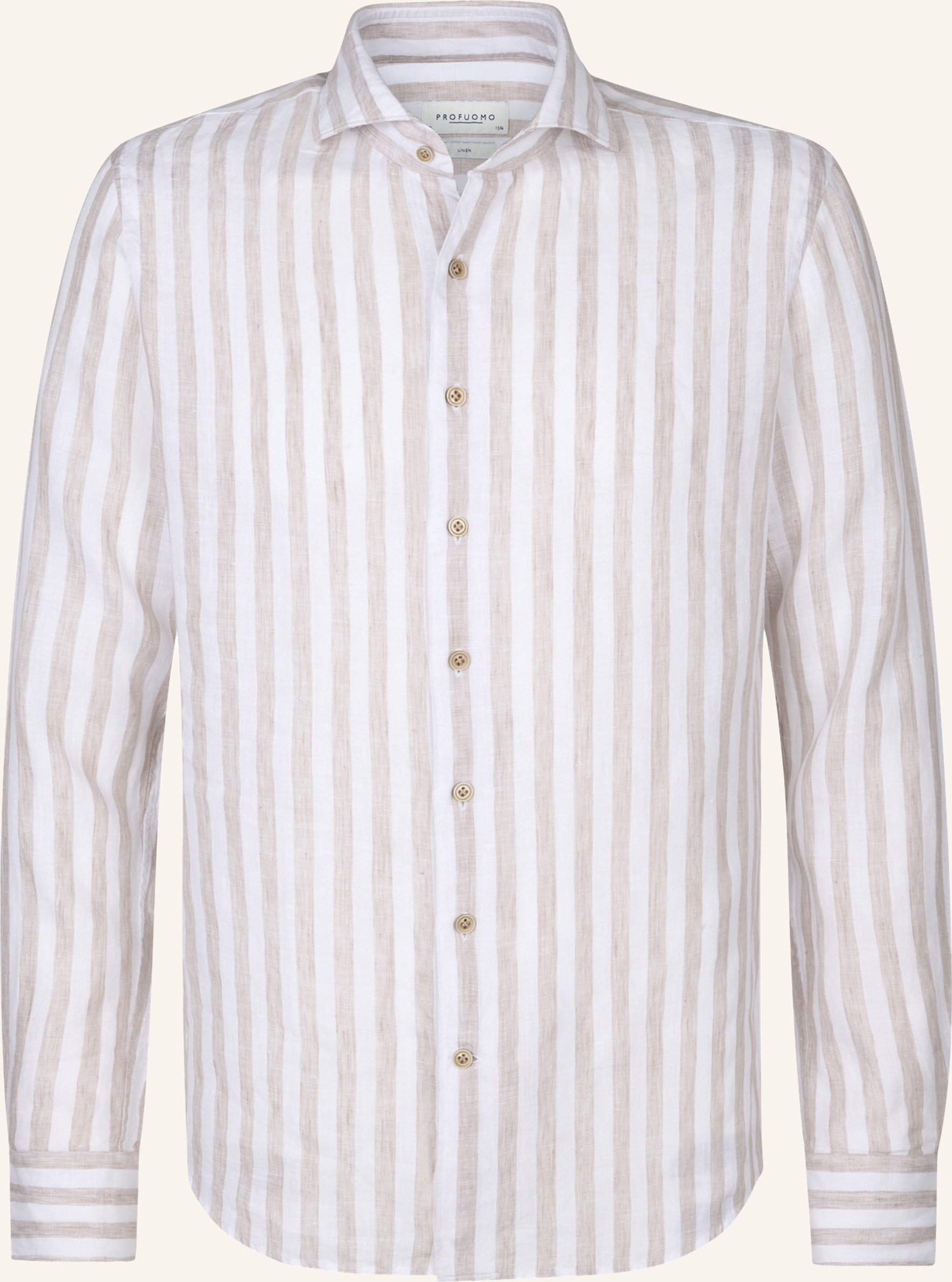 Profuomo Hemd beige