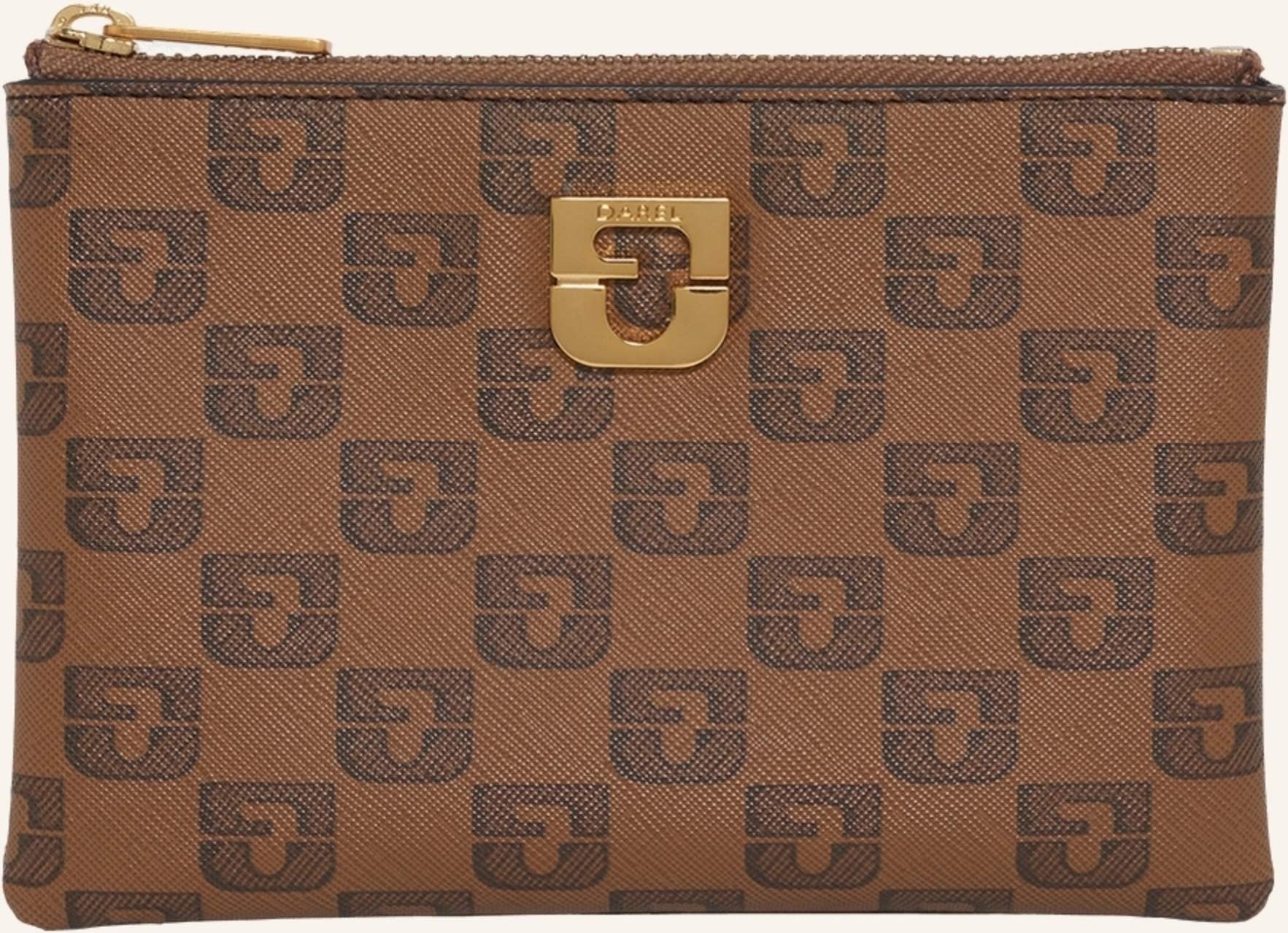 Gerard Darel Kleinlederwaren Pochette braun