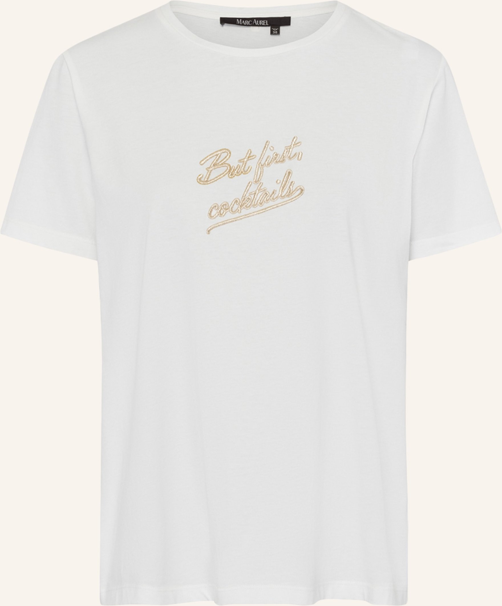 Marc Aurel T-Shirt weiss