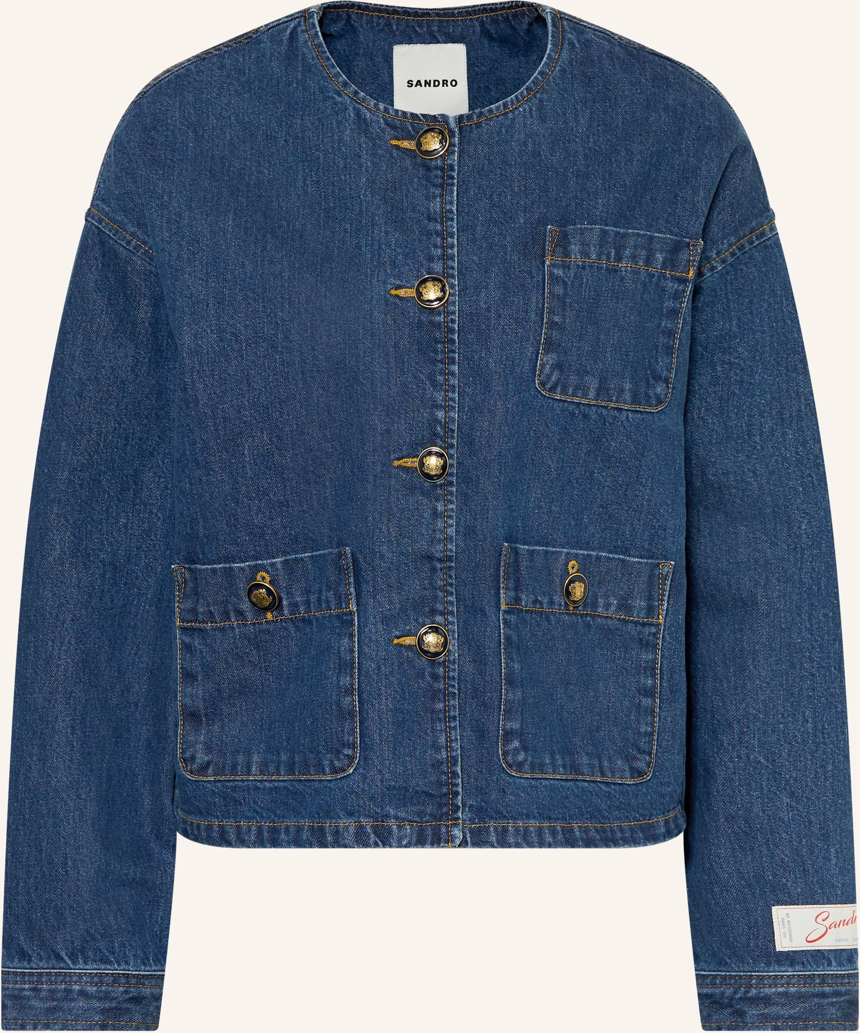 Sandro Jeansjacke blau