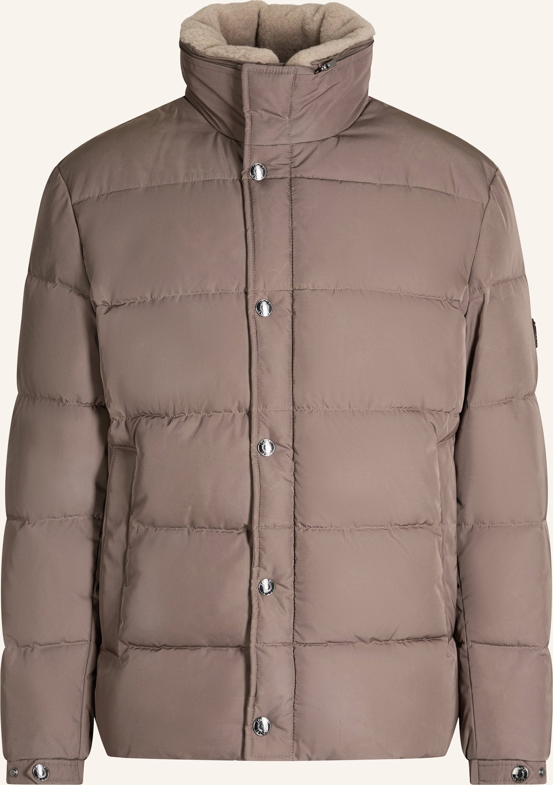 Thumbnail - Joop! Steppjacke Newton Mit Abnehmbarem Kunstfell beige