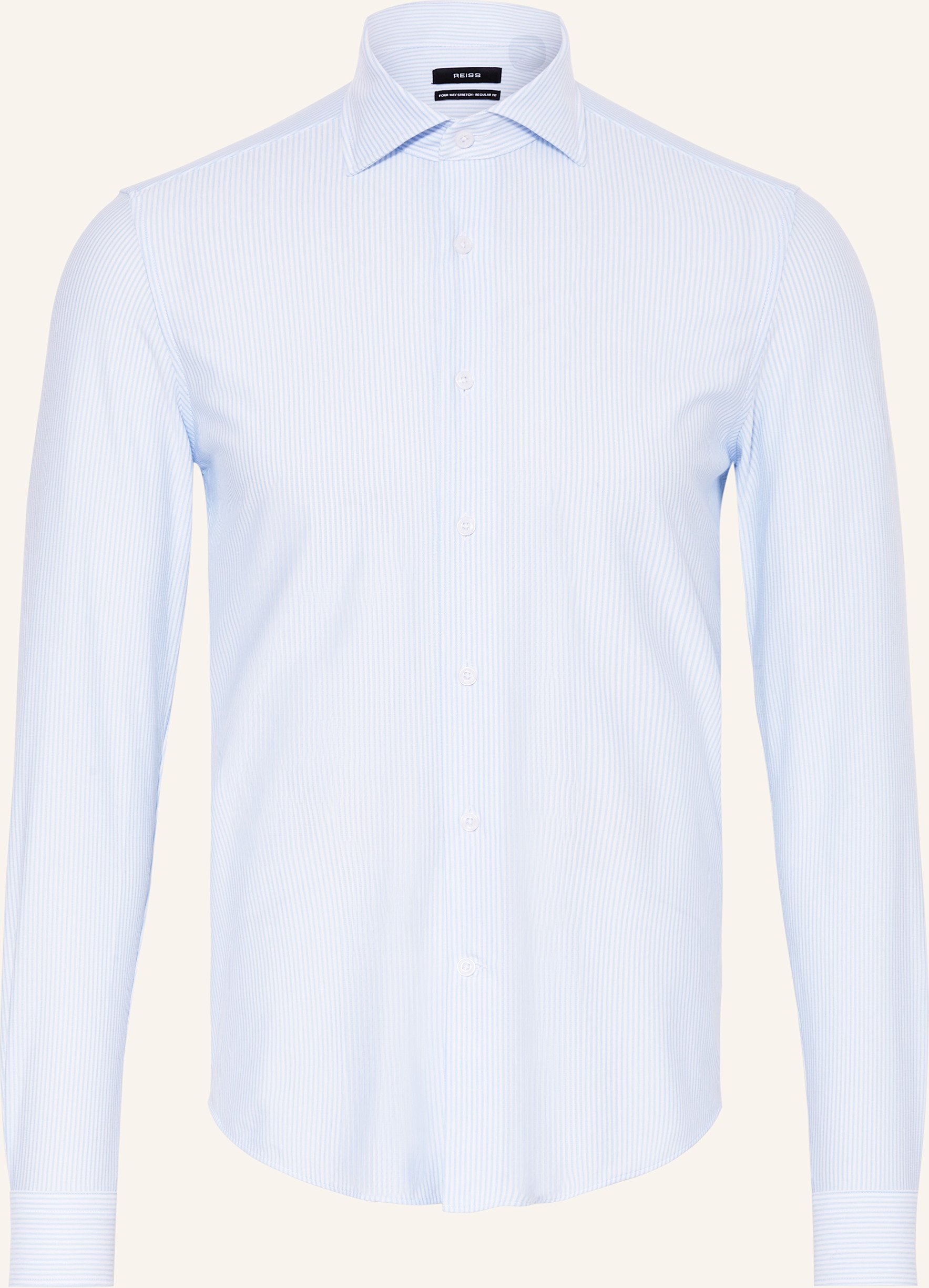 Thumbnail - Reiss Hemd Regular Fit blau