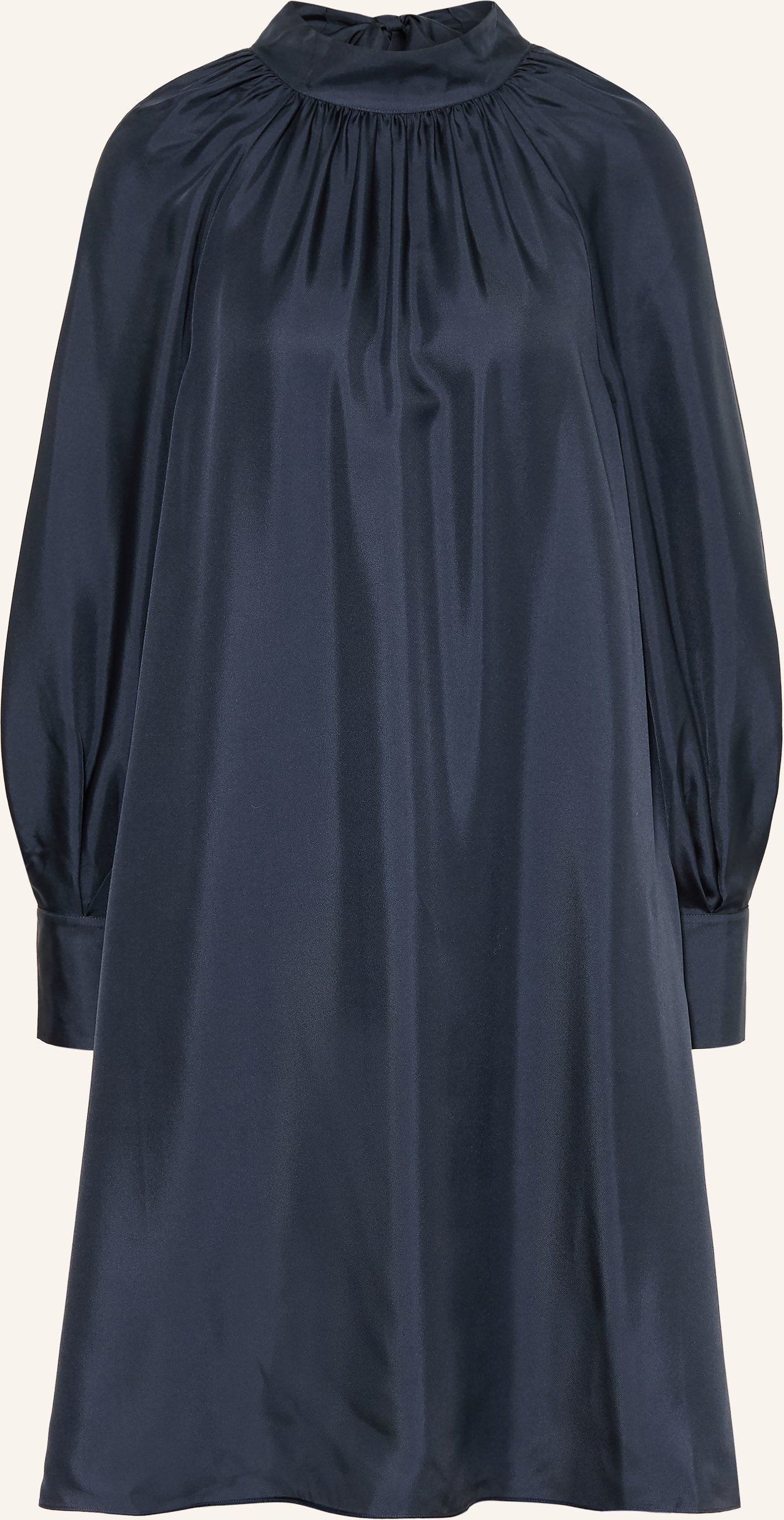 Alcidia Da Veiga Seidenkleid blau