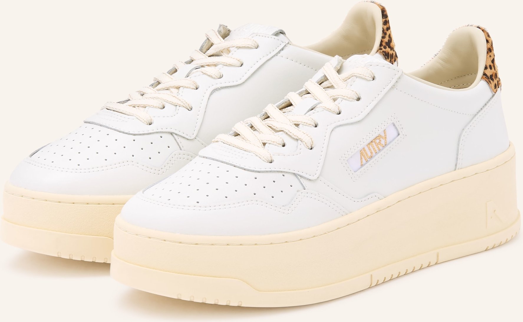 Autry Sneaker Platform Low Vo weiss