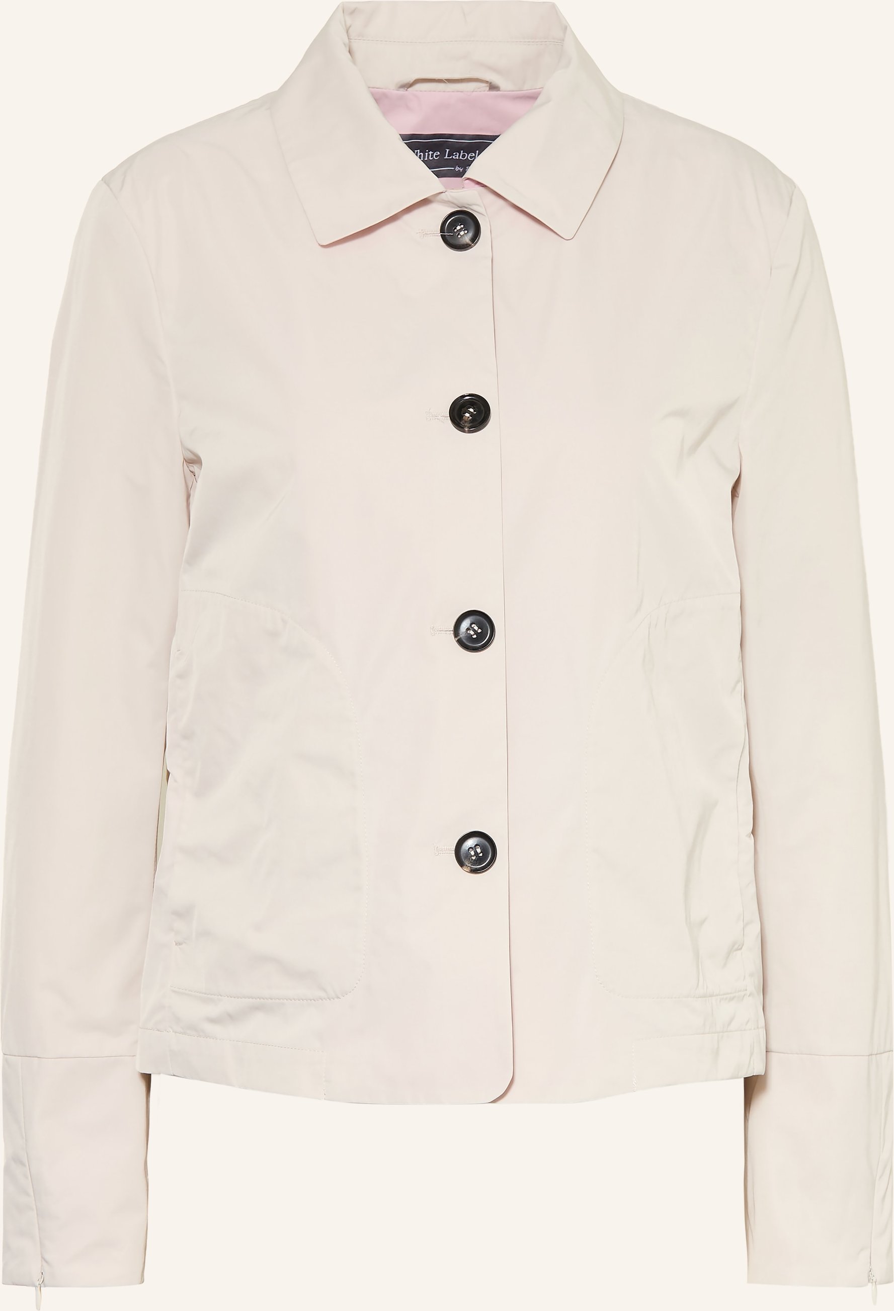 White Label Jacke weiss