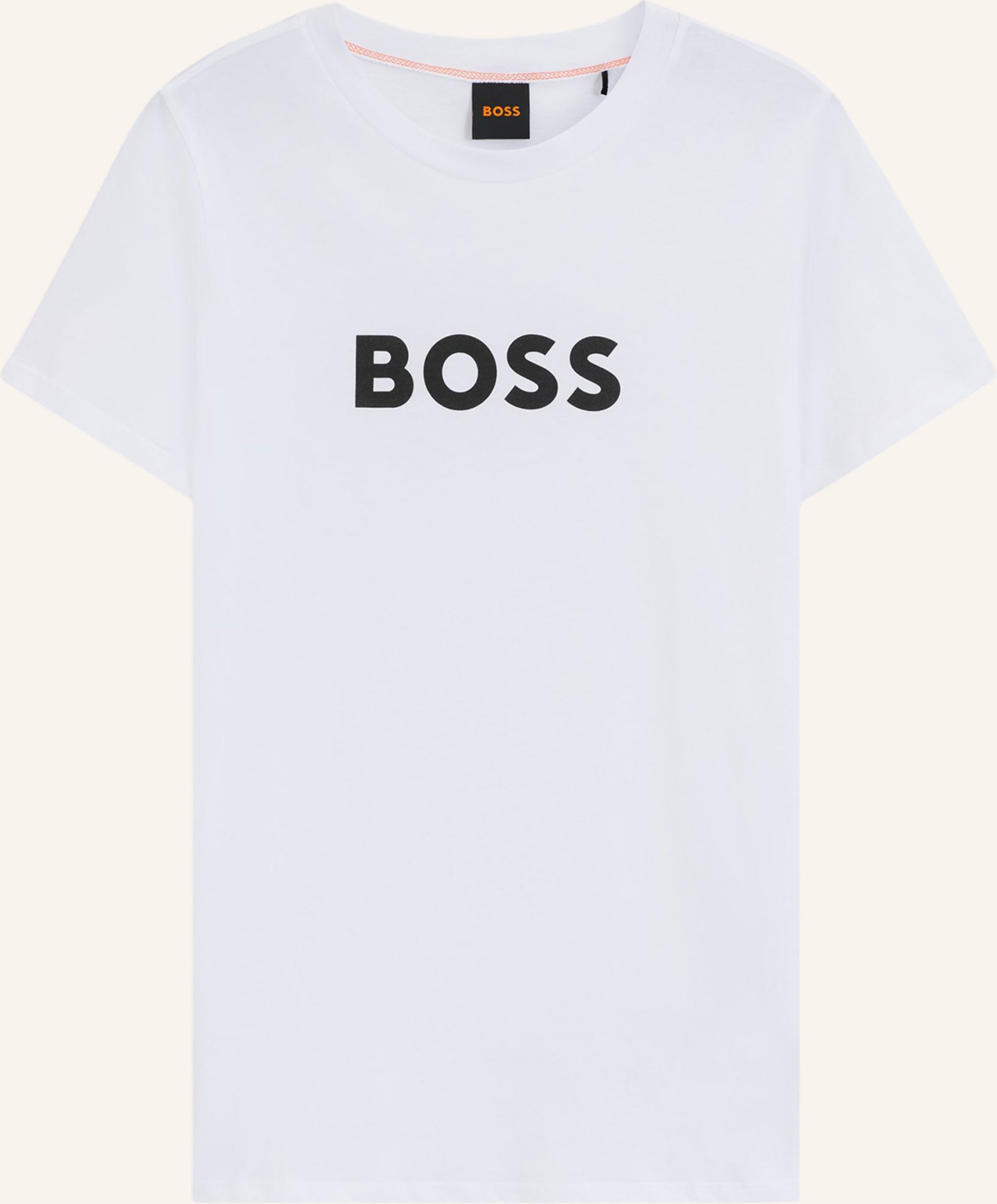 Boss T-Shirt C_Elogo_5 Regular Fit weiss