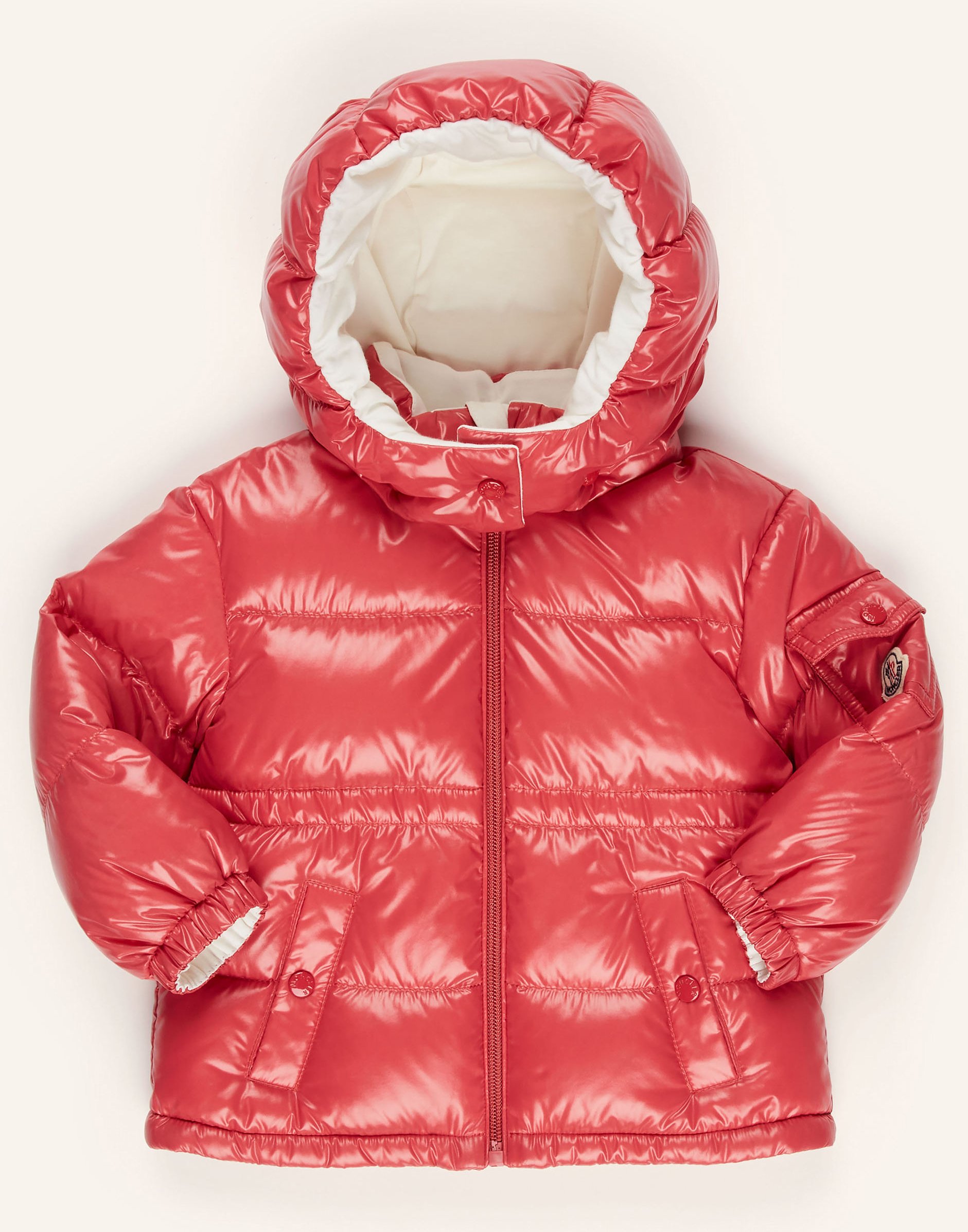 Moncler Enfant Daunenjacke Maire Mit Abnehmbarer Kapuze pink