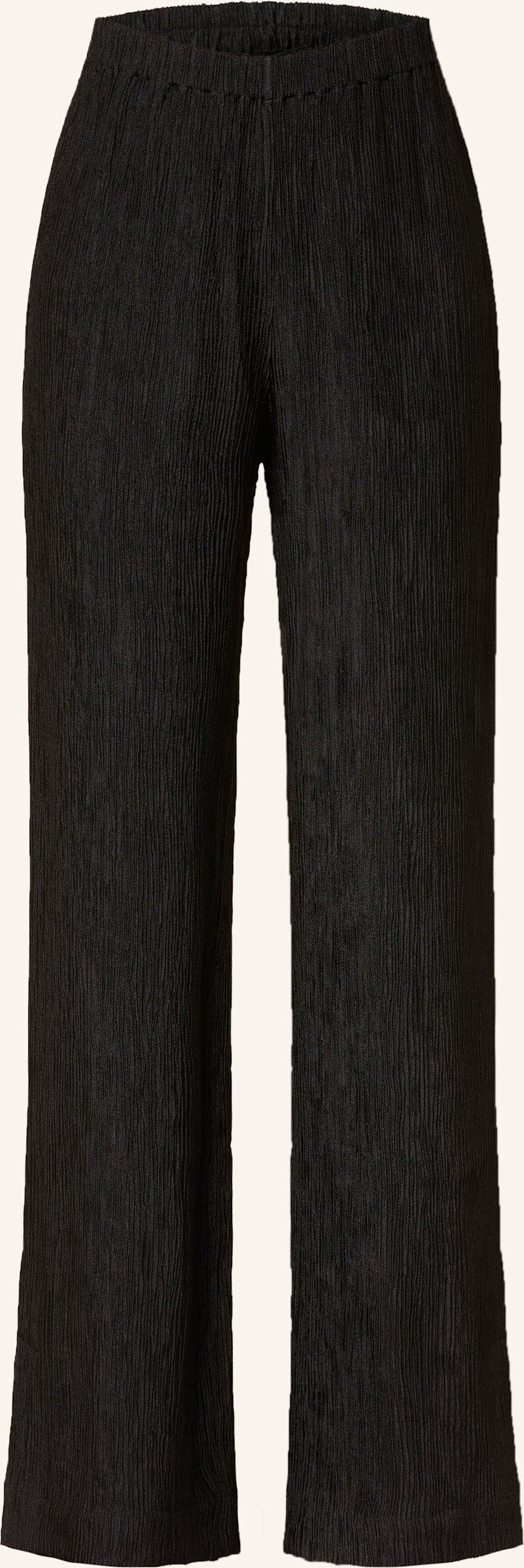 Anine Bing Marlenehose Aden Mit Plissees schwarz
