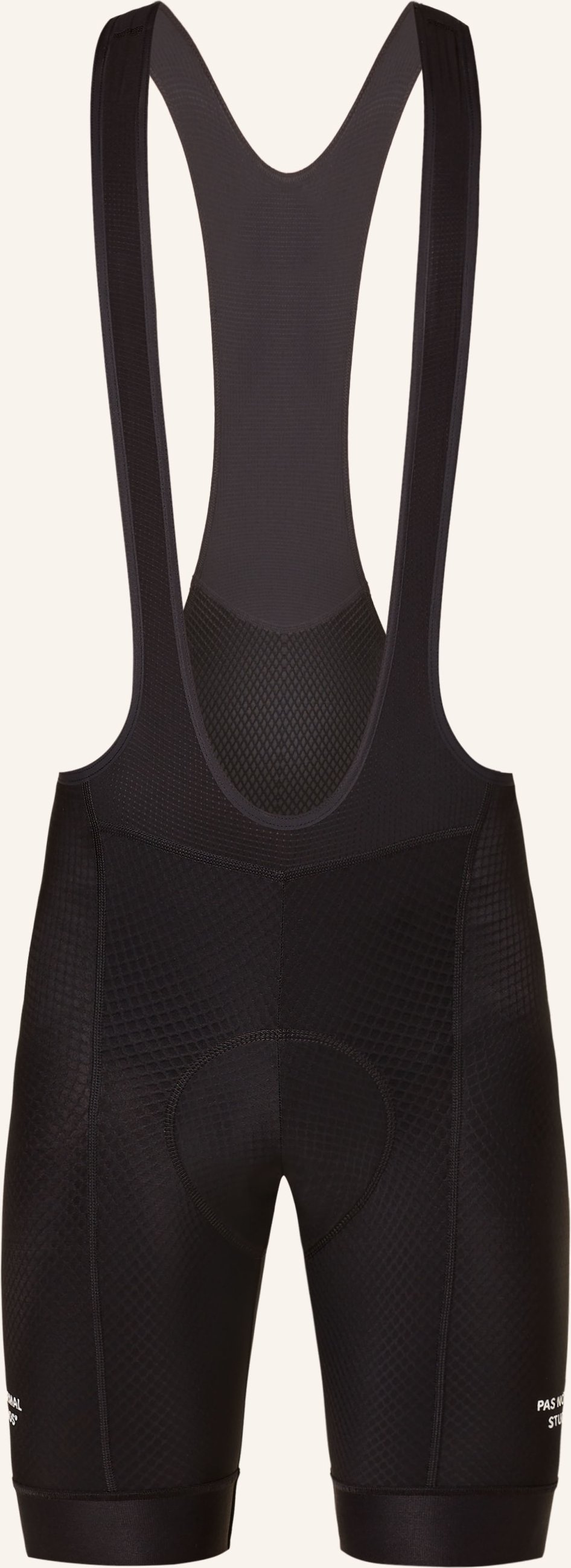 Pas Normal Studios Radhose Essential Mit Trägern Und Gepolstertem Einsatz schwarz