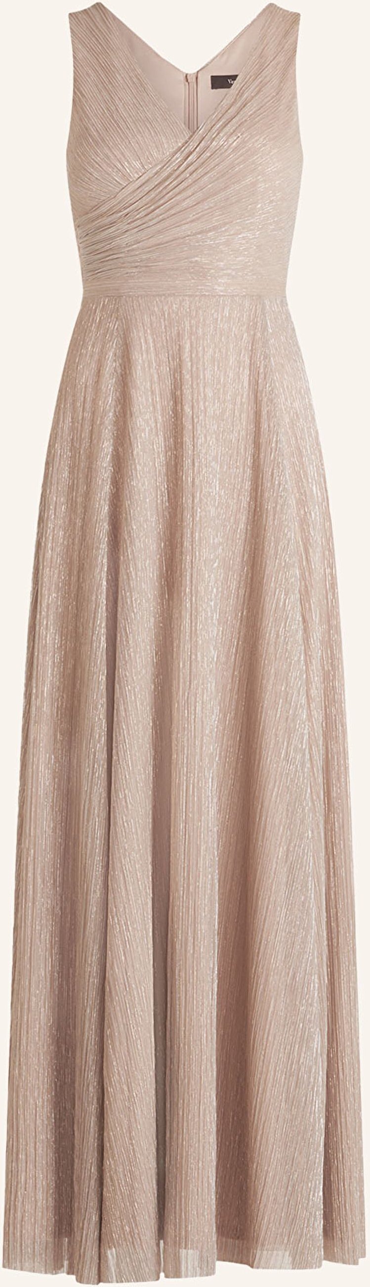 Vera Mont Abendkleid Mit Glitzergarn gold