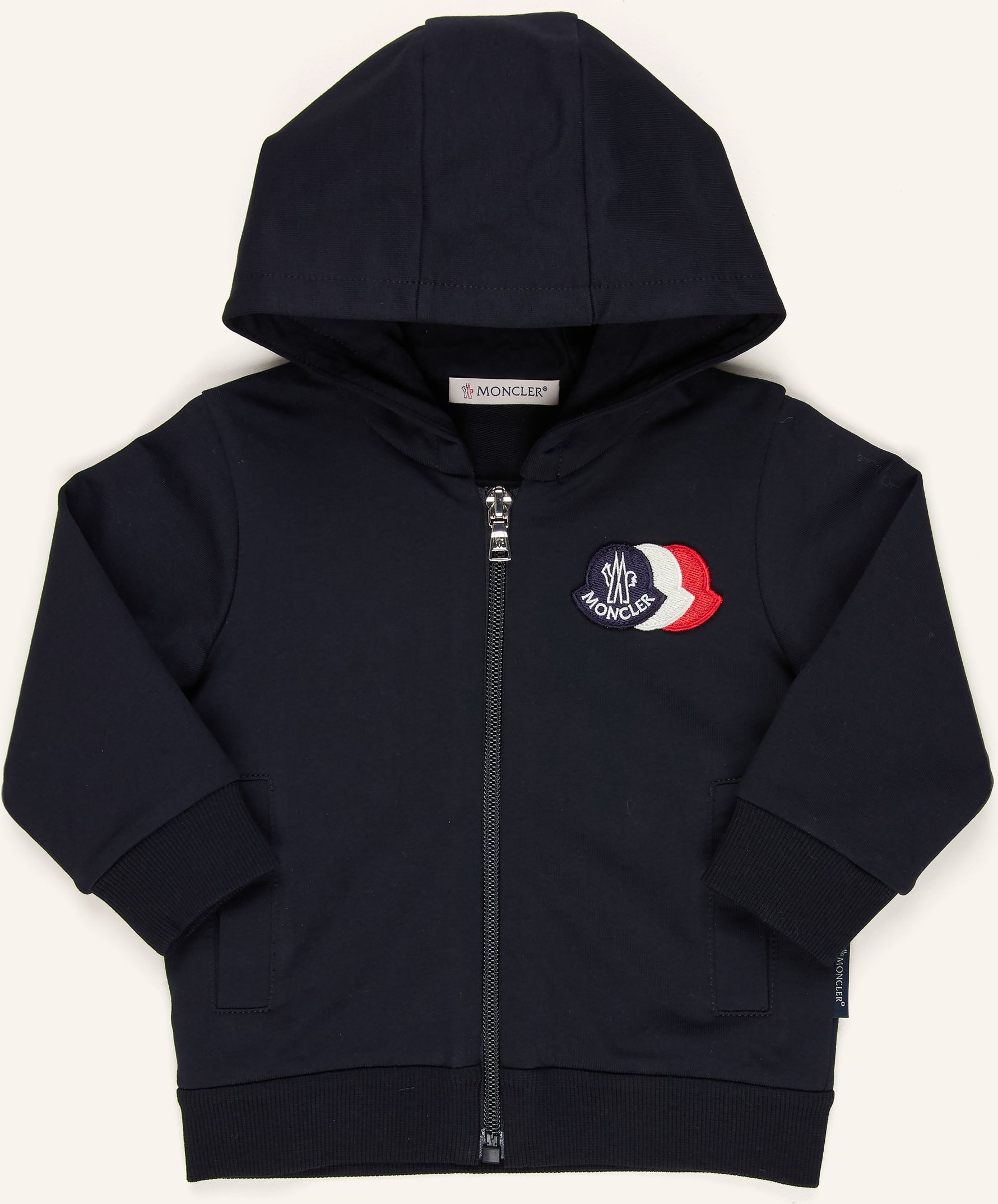 Moncler Enfant Sweatjacke blau