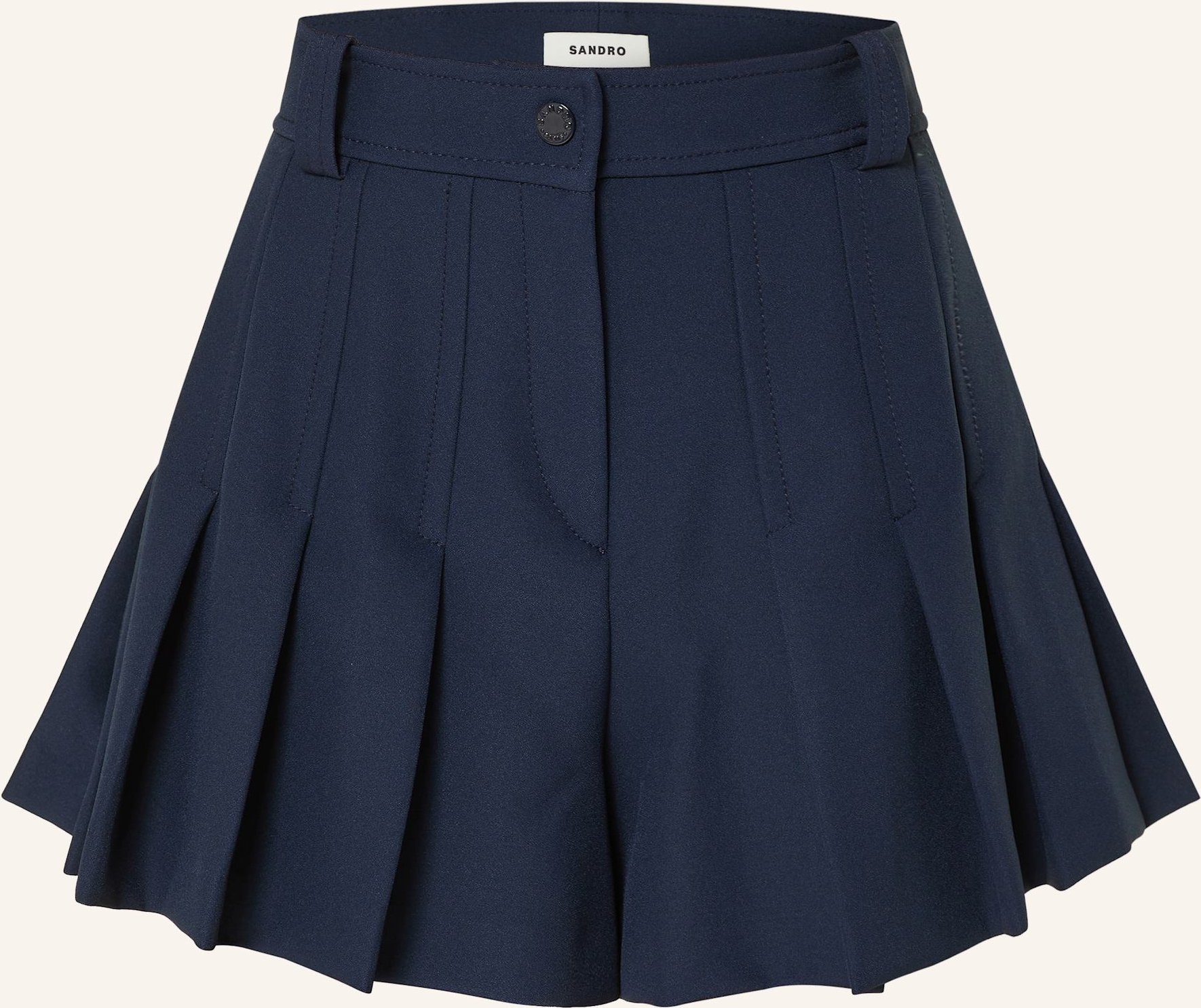 Sandro Faltenrock blau