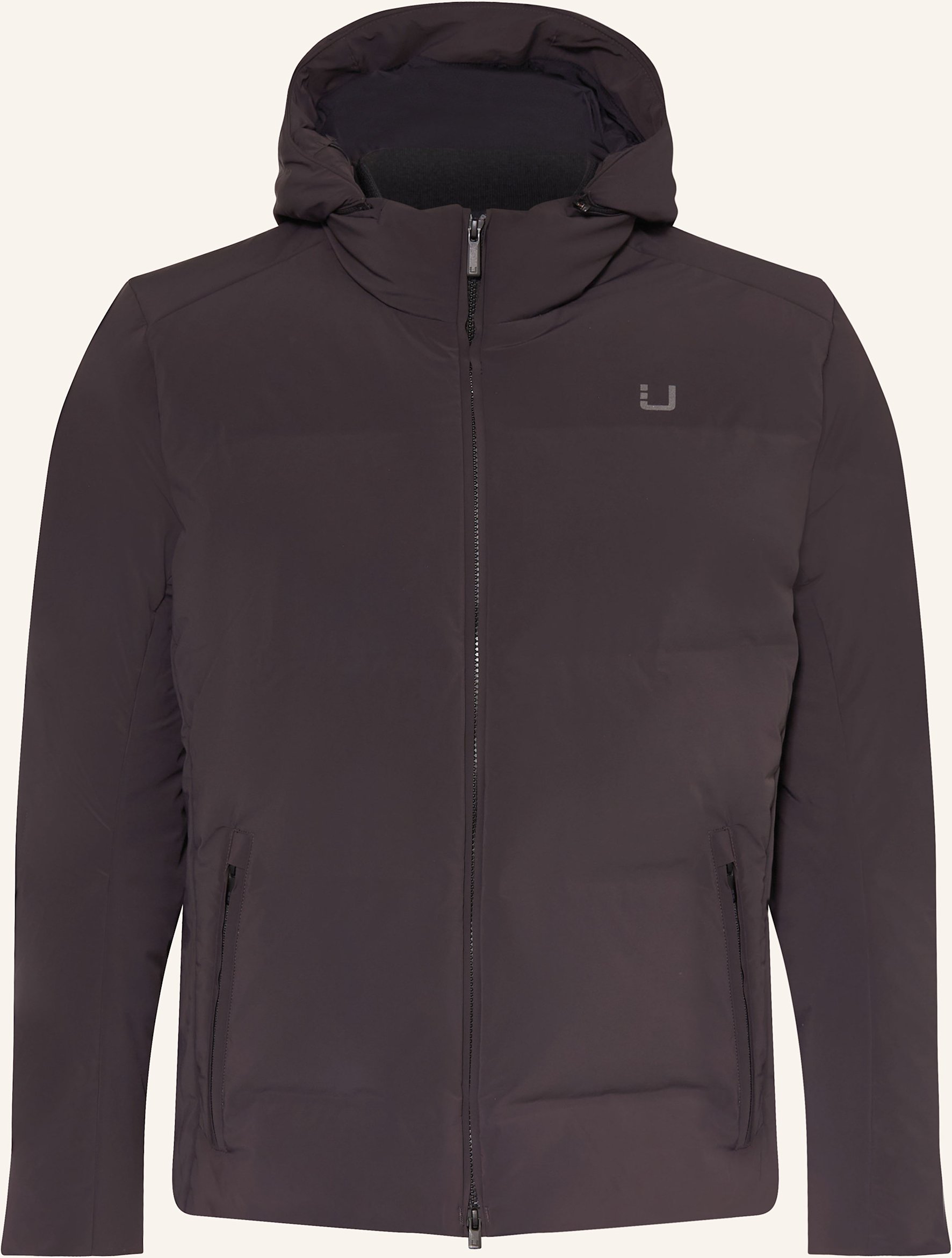Ubr Daunenjacke Bolt Mit Abnehmbarer Kapuze braun