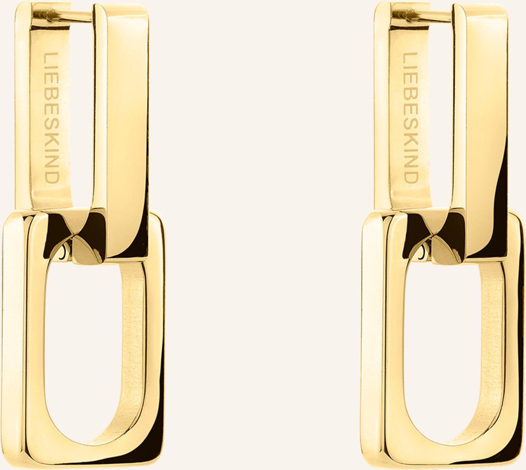 Thumbnail - Liebeskind Creolen Aus Edelstahl gold