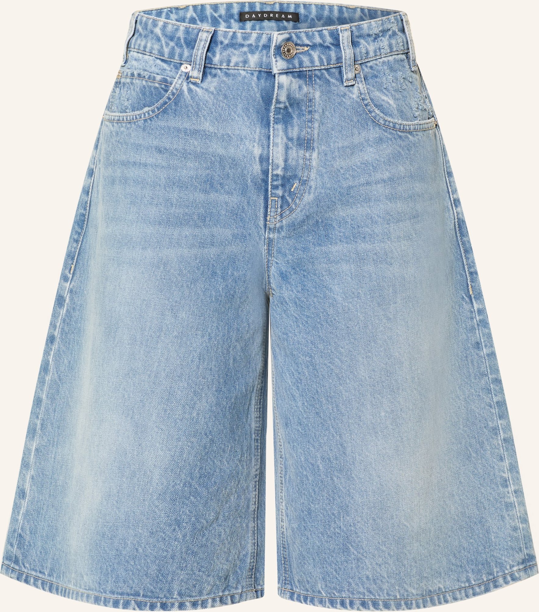 Mac Daydream Jeans-Bermudas Bel Air blau