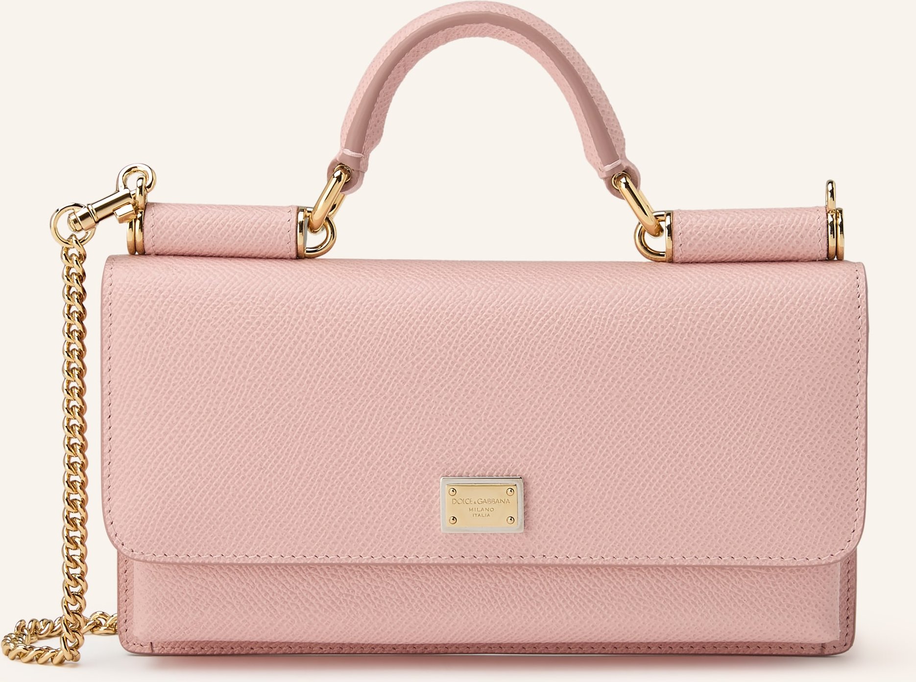 Dolce & Gabbana Umhängetasche Miss Sicily Mini rosa