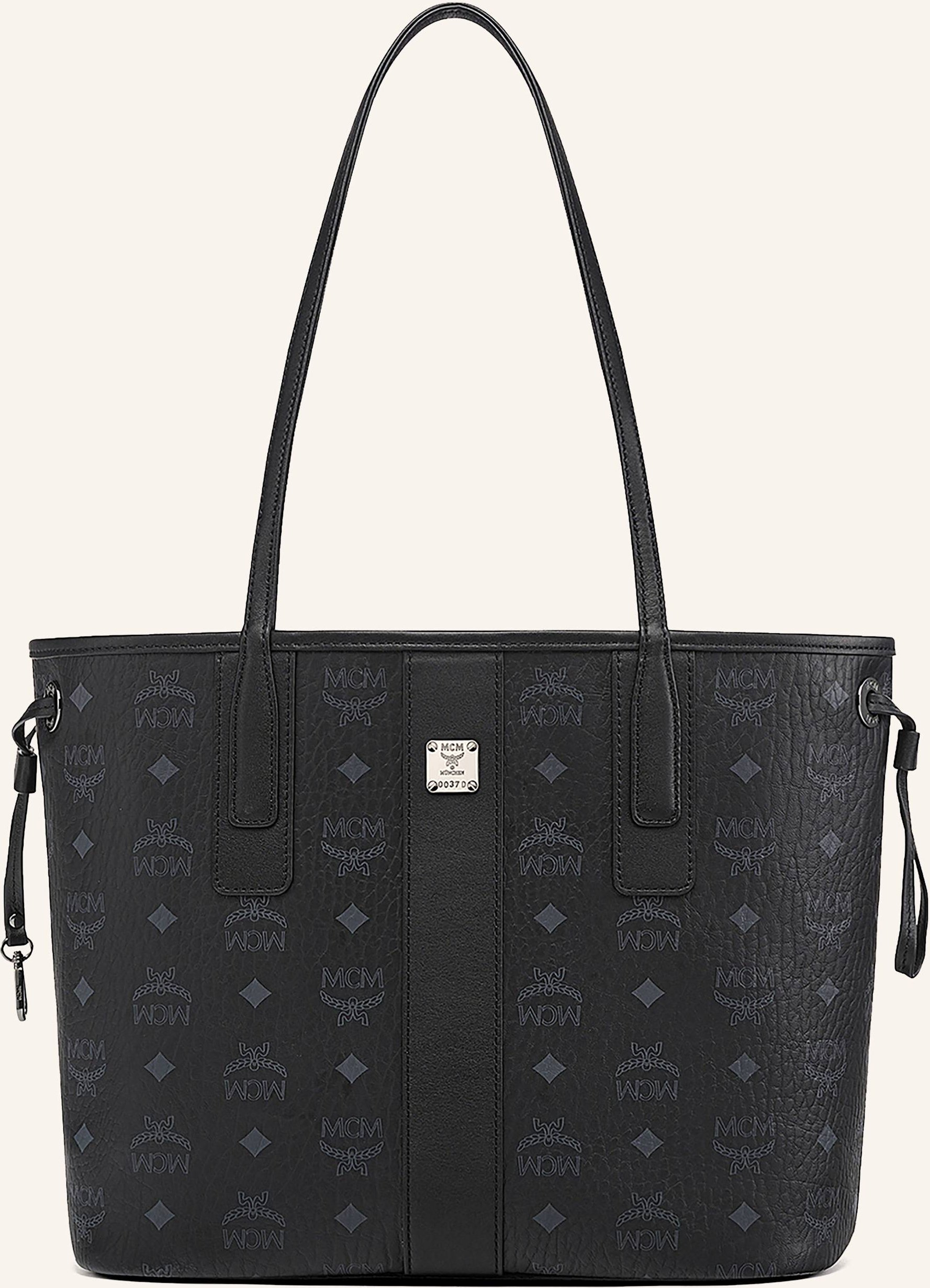 Mcm Shopper Liz Small Zum Wenden Mit Pouch schwarz