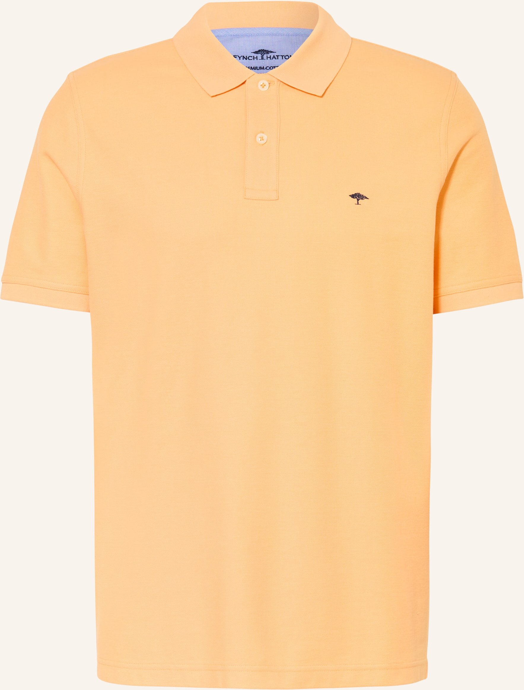Fynch-Hatton Piqué-Poloshirt orange