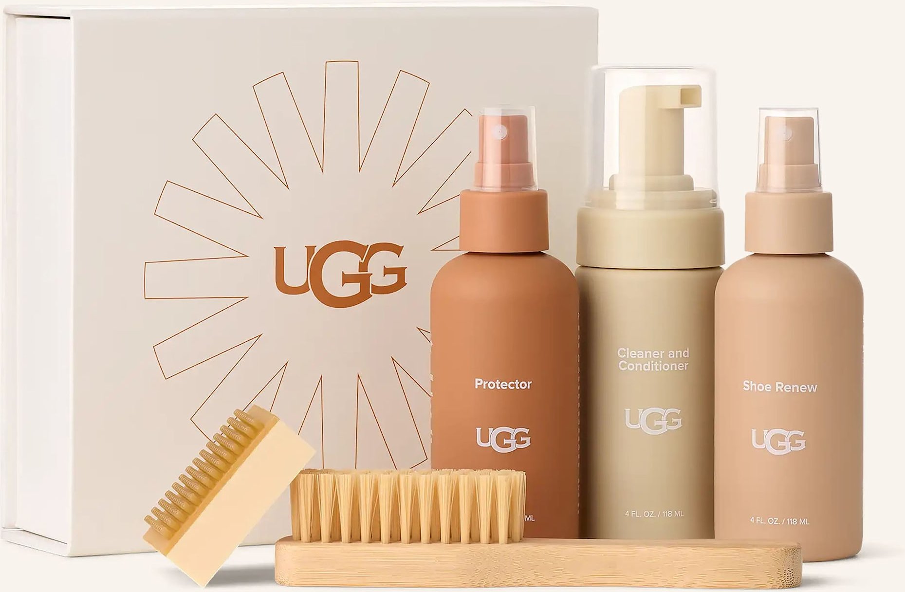 Ugg Schuhpflege-Set braun