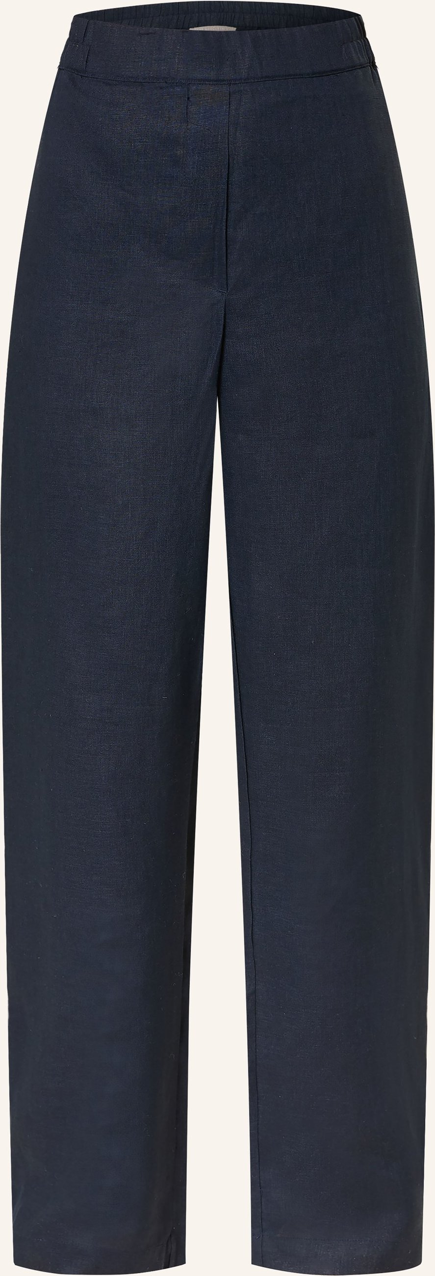 (The Mercer) N.Y. Marlenehose Aus Leinen blau