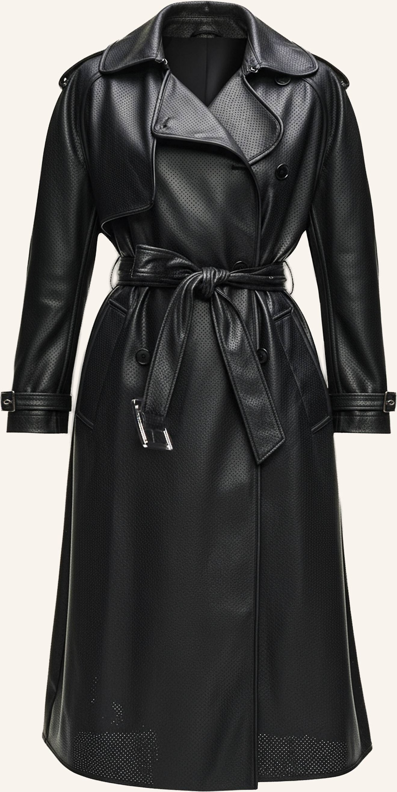 Karl Lagerfeld Mantel schwarz