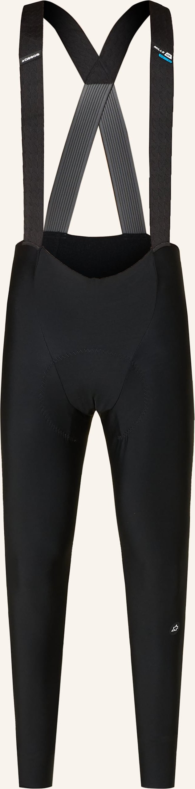 Assos Radhose Mille Gt Hashoogi Winter Mit Trägern Und Gepolstertem Einsatz schwarz