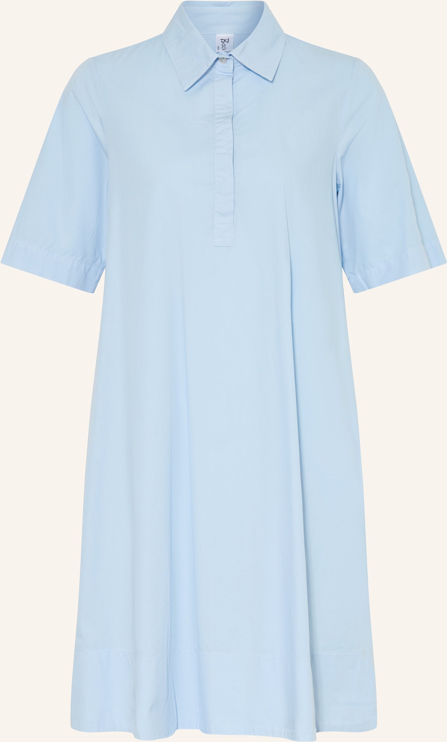 Backstage Hemdblusenkleid Prato blau